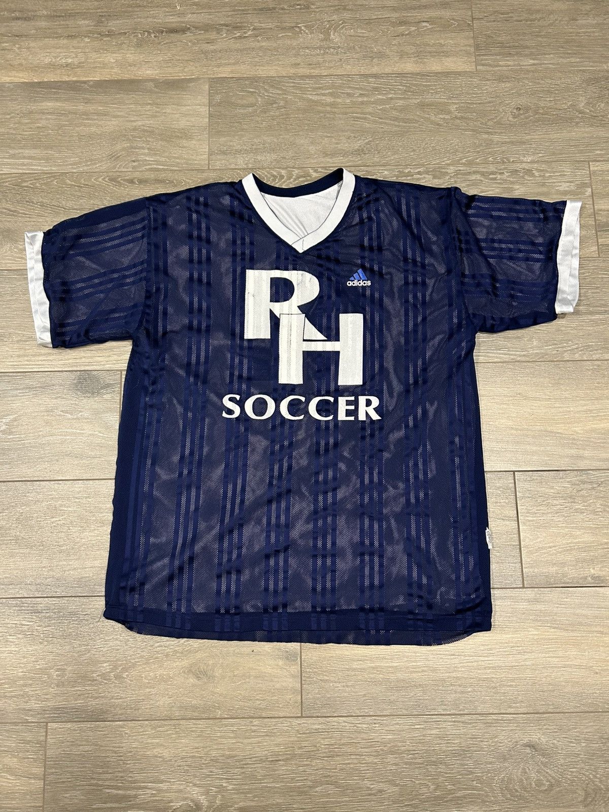 Adidas Adidas Reversible Soccer (football) Jersey Size US XL / EU 56 / 4 - 1 Thumbnail