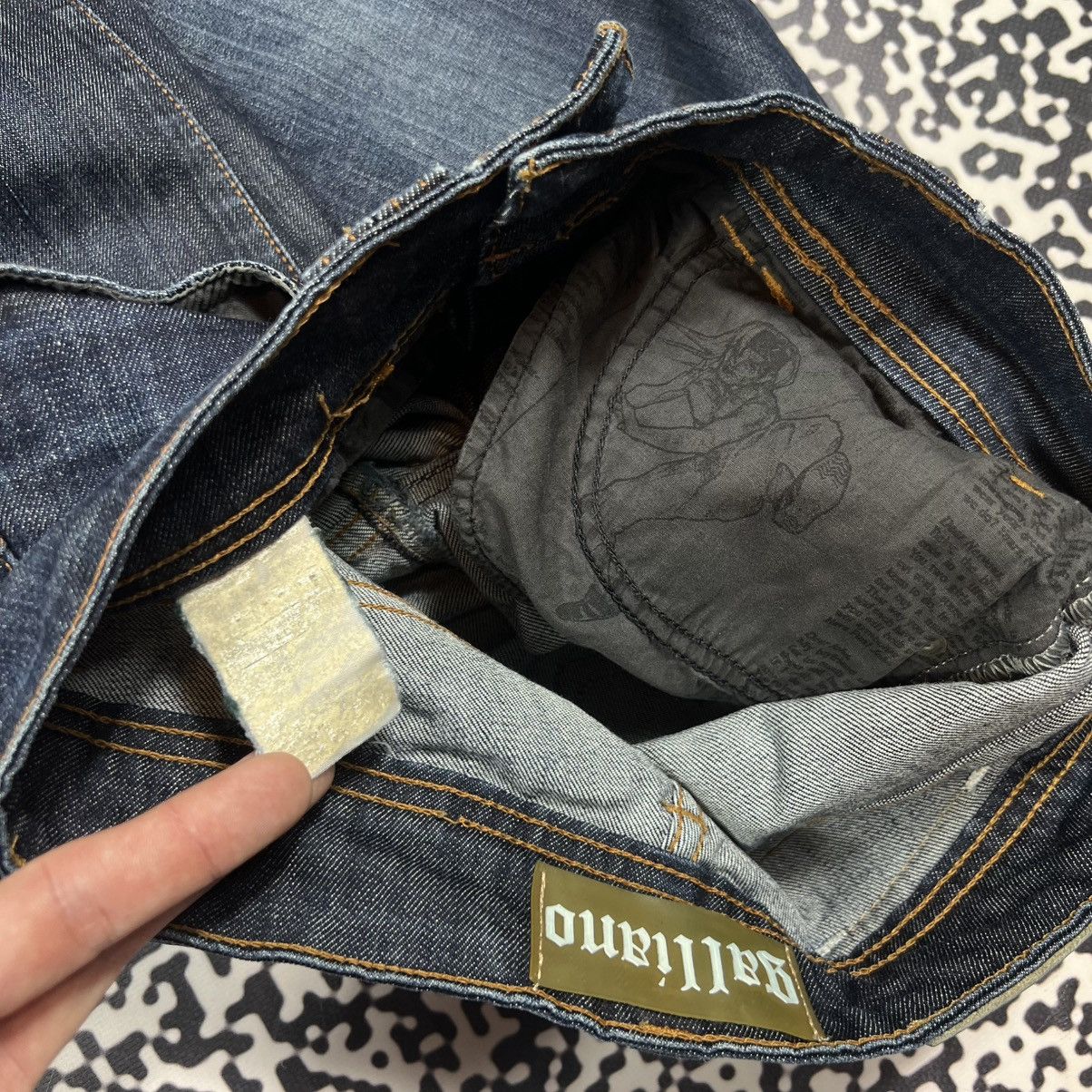 John Galliano Vintage Y2K John Galliano Luxury Casual 90s Style Jeans Size 26" / US 2 / IT 38 - 17 Thumbnail