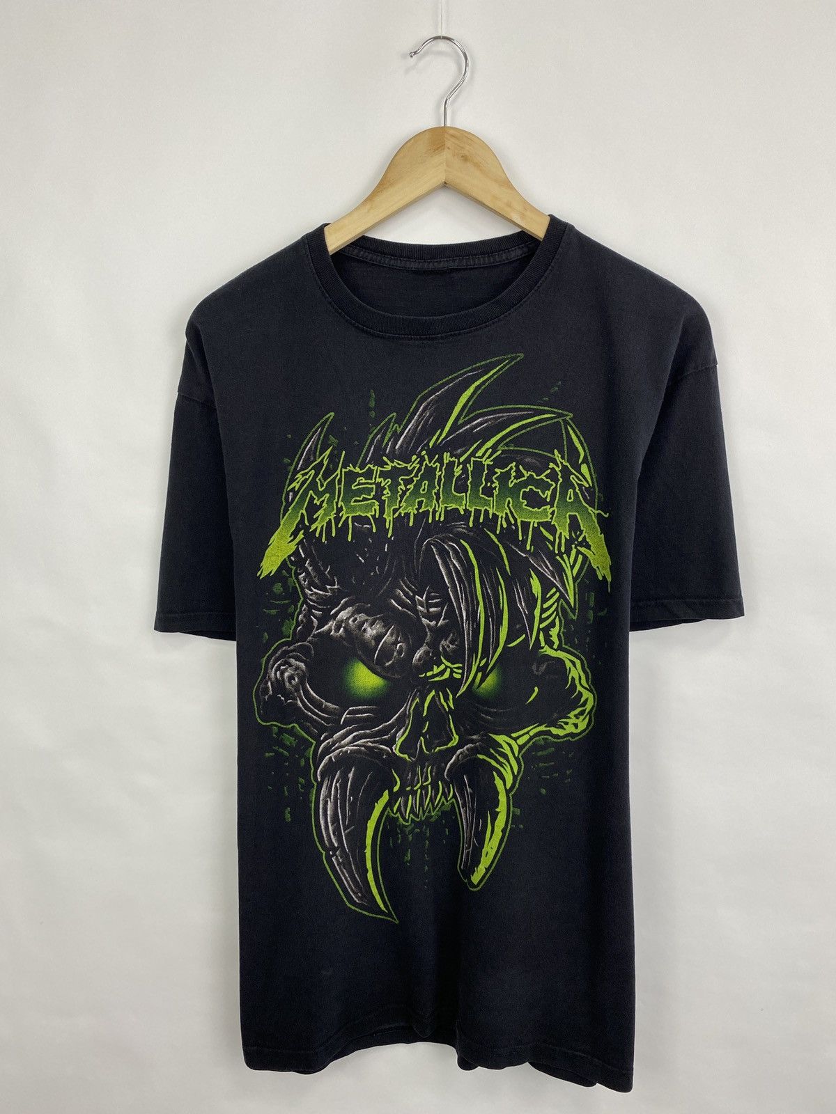Band Tees × Metallica × Vintage Vintage Y2K Metallica T-Shirt Rare Retro Hype Size US XL / EU 56 / 4 - 3 Thumbnail
