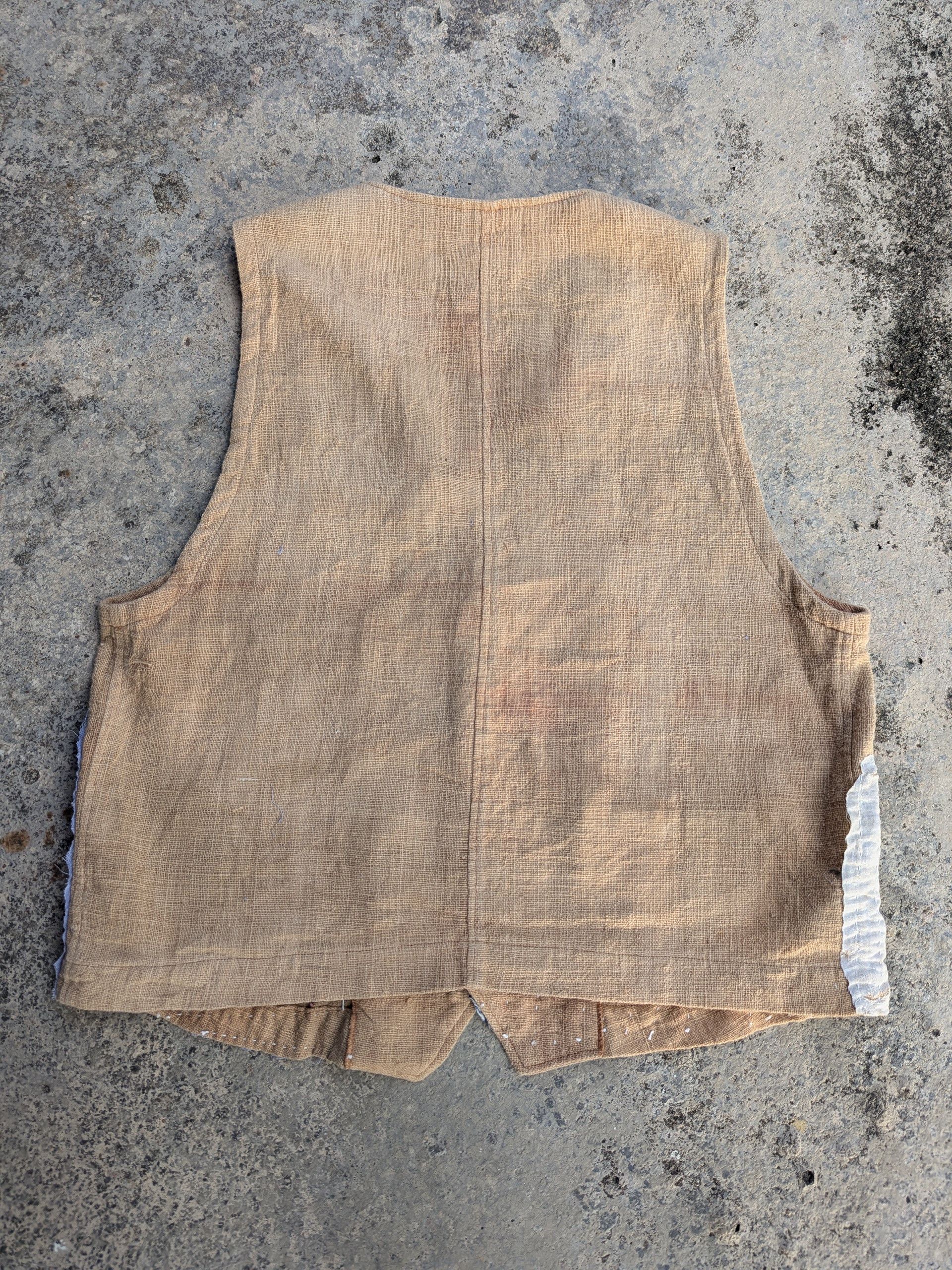 Japanese Brand × Vintage Inspired Kapital Boro Vest Sashiko Distressed Custom Made Size US S / EU 44-46 / 1 - 9 Thumbnail
