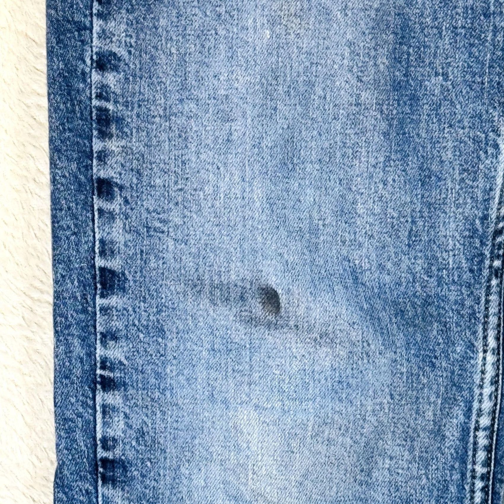 Levi's Levi's 514 Jeans Mens 30x32 Blue Medium Wash Straight Stretch Denim Zip Fly Size US 30 / EU 46 - 6 Thumbnail