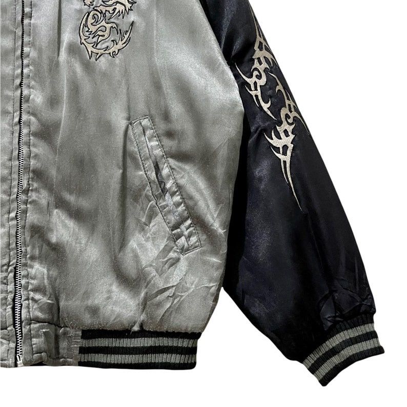Japanese Brand × Vintage Vintage First Down Sukajan Souvenir Zipper Jacket Size US S / EU 44-46 / 1 - 6 Thumbnail