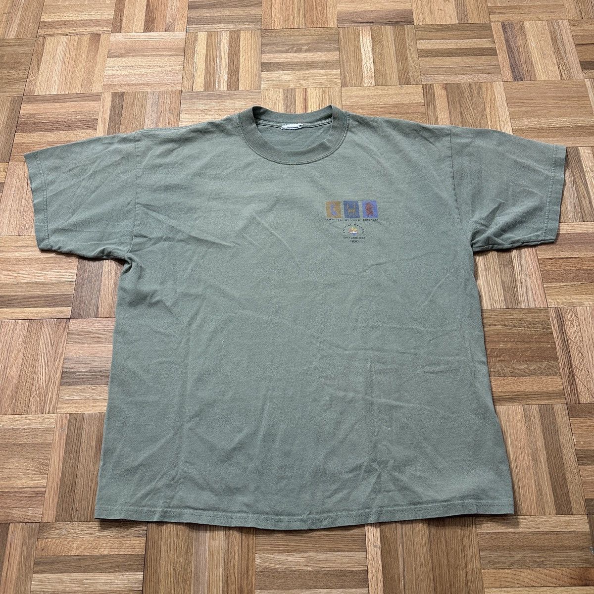 USA Olympics Vintage Salt Lake City 2002 Olympics Mascots tee Size US XL / EU 56 / 4 - 2 Thumbnail