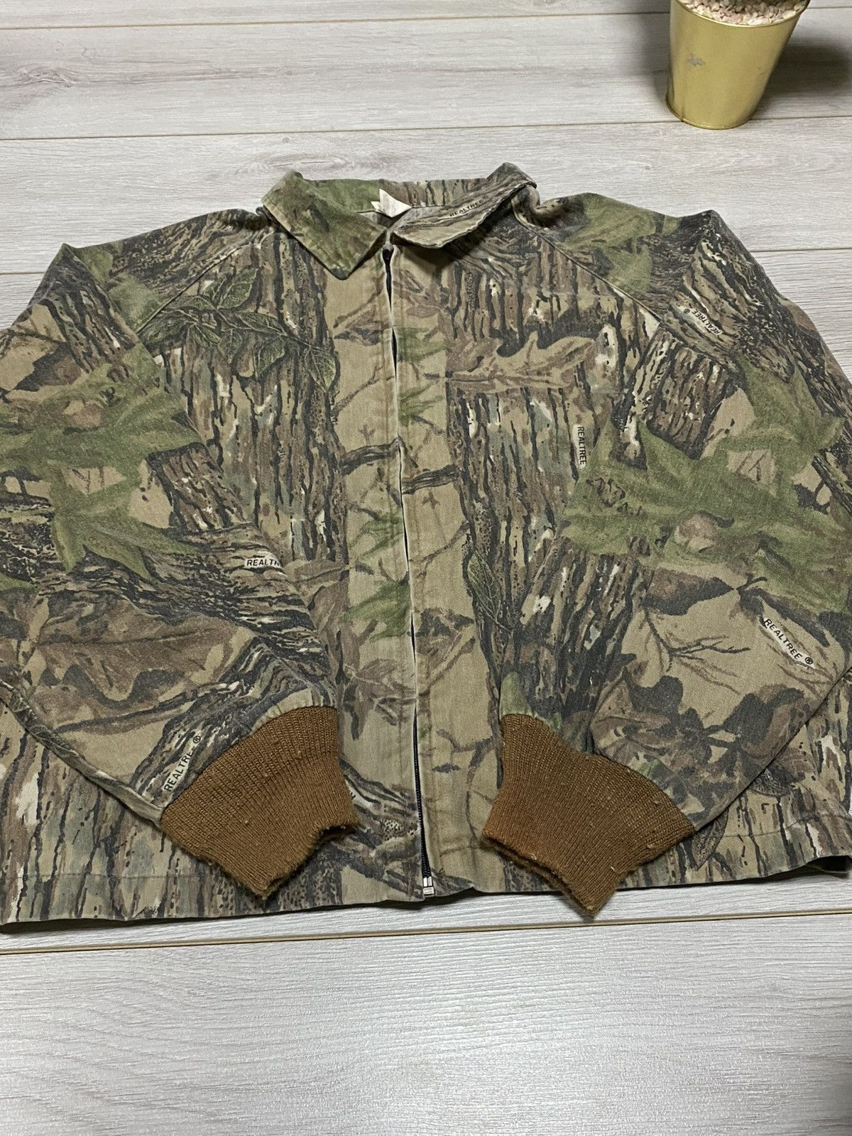 Realtree Realtree USA vintage all over camo bomber zip eb0 Size US XL / EU 56 / 4 - 6 Thumbnail