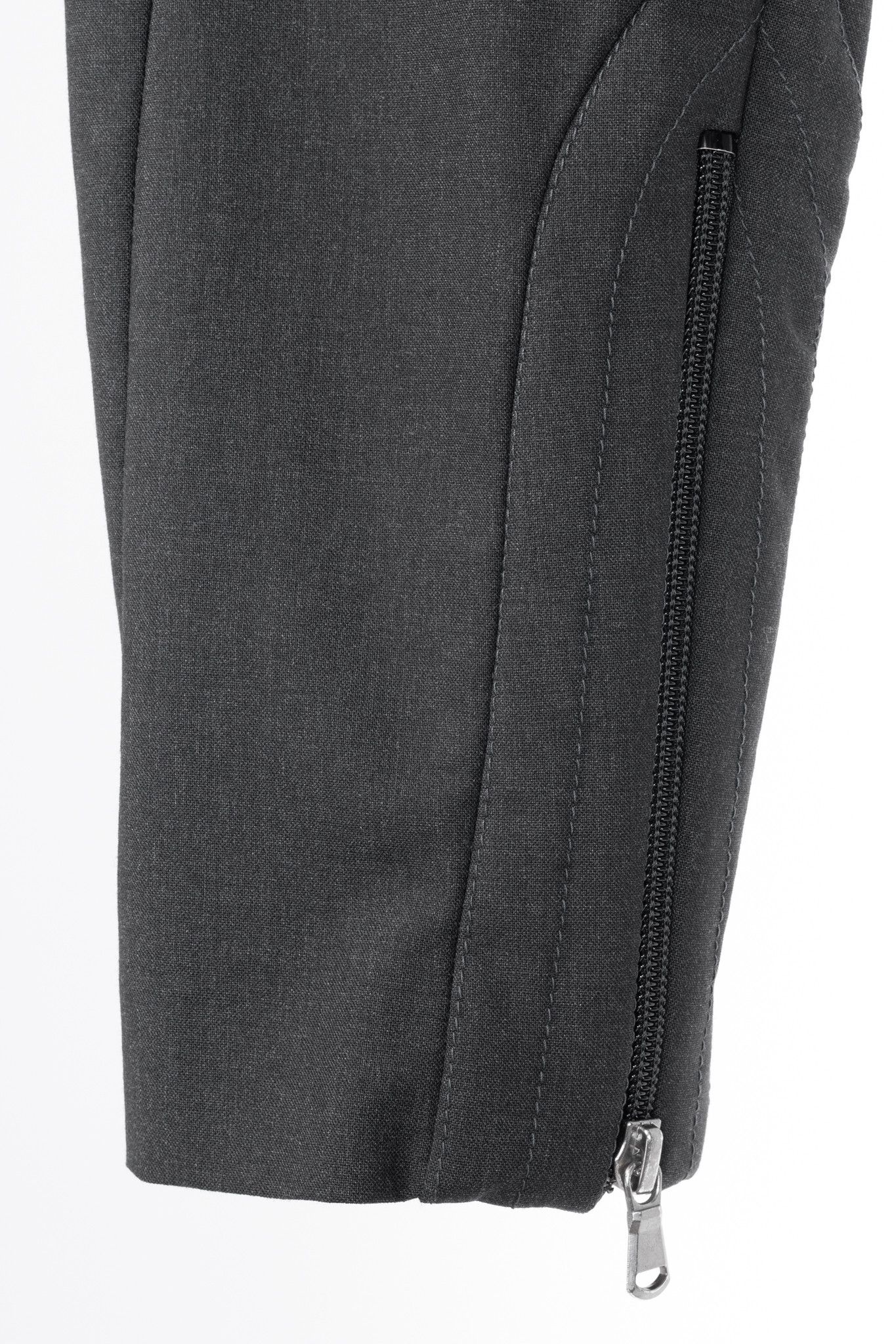 Brunello Cucinelli Brunello Cucinelli Stretch-Wool Quilted Zip-Hem Trousers Size 27" / US 4 / IT 40 - 7 Thumbnail