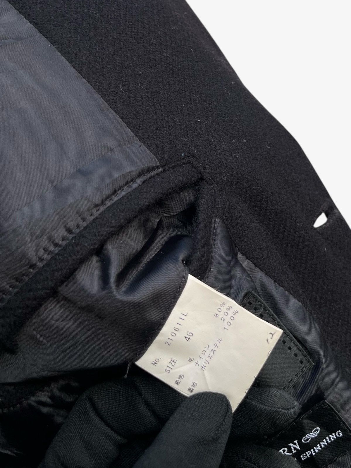 JACKROSE Jackrose Luv Maison Wool Blend Black Chester Coat Size US S / EU 44-46 / 1 - 10 Thumbnail