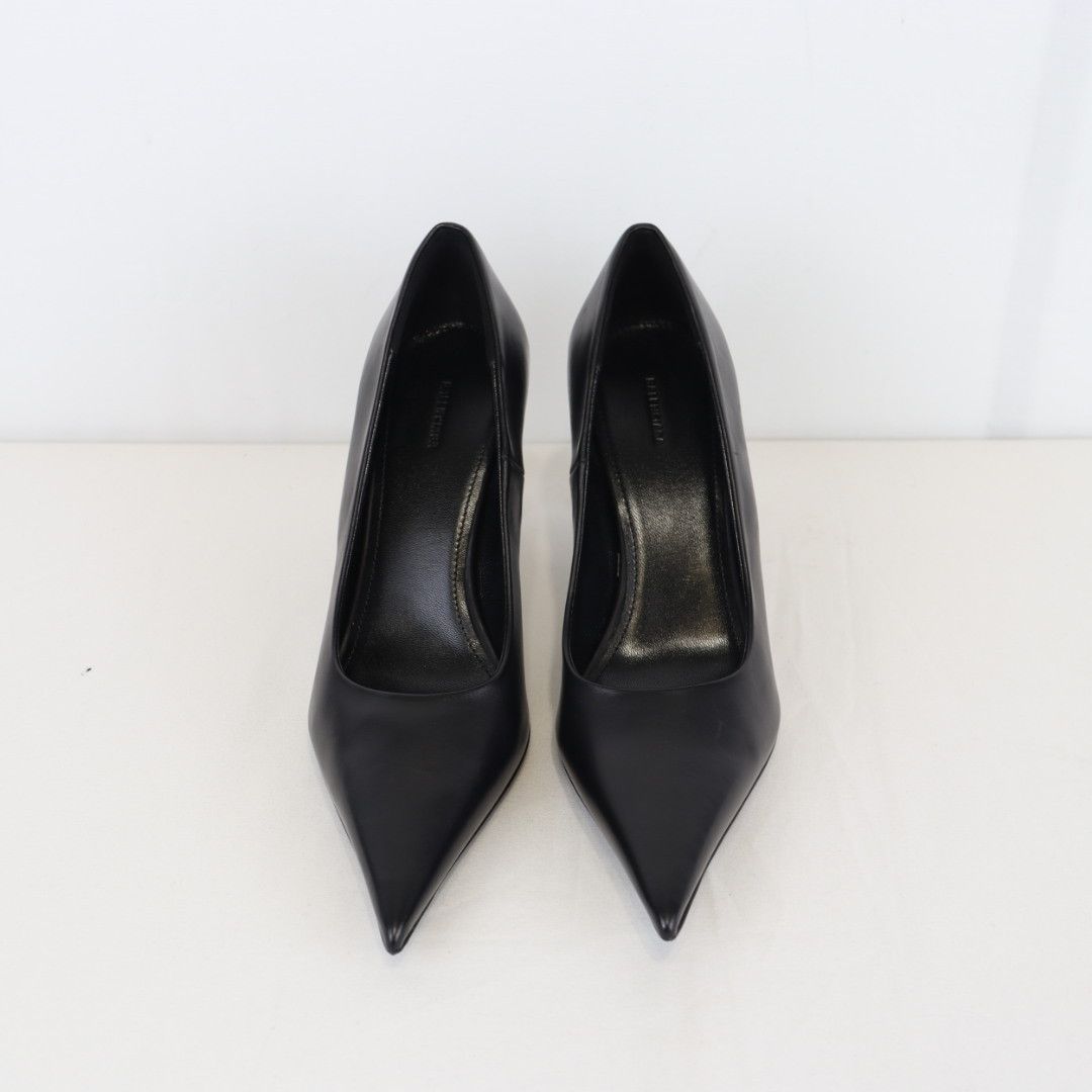 Balenciaga o1rshd1 Soft Calfskin Blade Pump H90 in Black Size US 6 / IT 36 - 7 Thumbnail