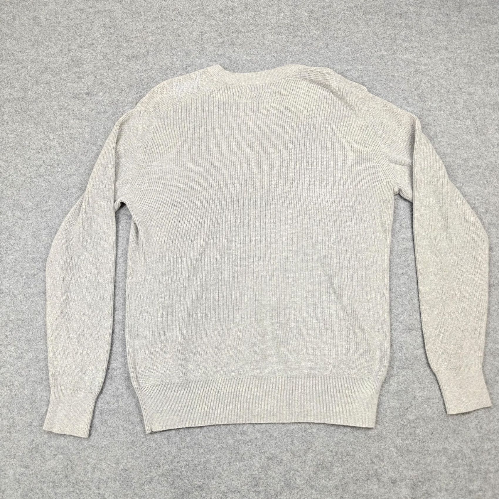 Allsaints AllSaints Sweater Mens L Gray Cotton Modal Crew Knit Pullover Casual Size US L / EU 52-54 / 3 - 4 Thumbnail