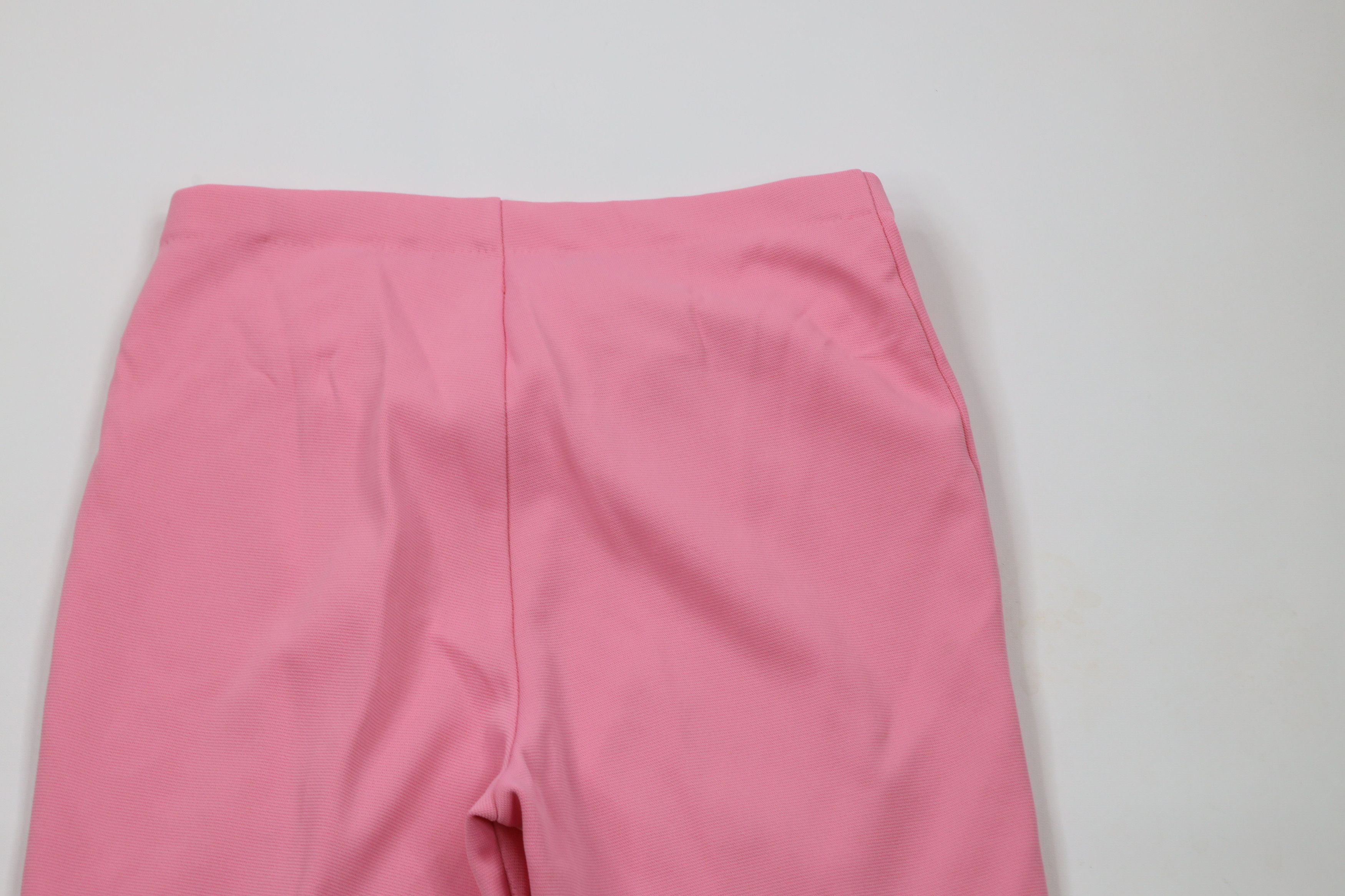 Vintage Vintage 70s Streetwear Bell Bottoms Wide Leg Pants Pink USA Size 38" / US 16 / IT 52 - 10 Thumbnail