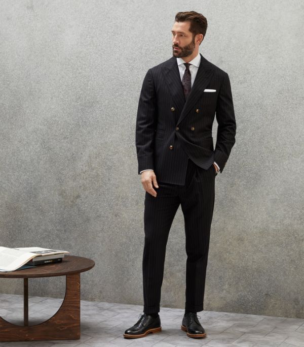 Brunello Cucinelli Suit in Black Size 40R - 1 Thumbnail
