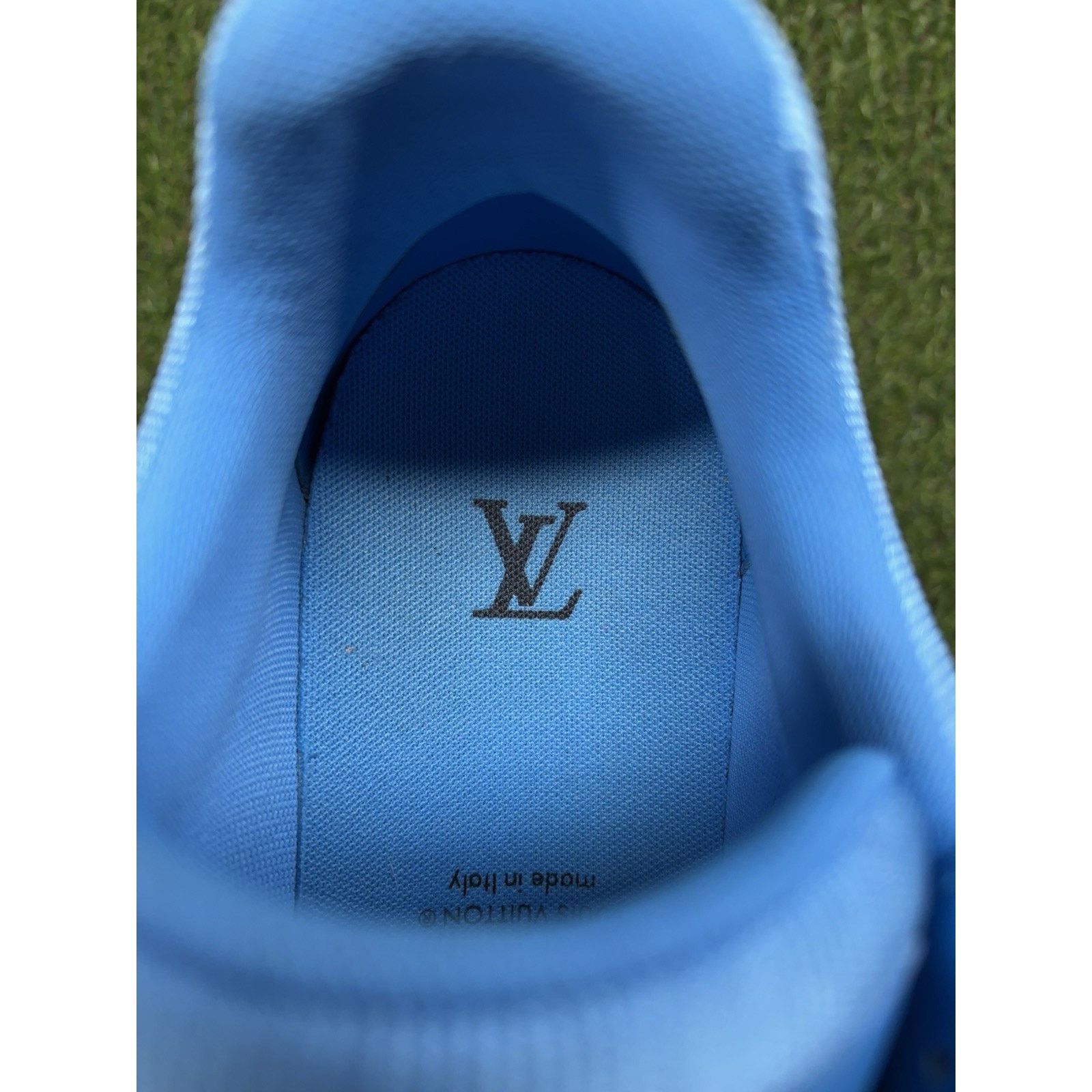 Louis Vuitton 8-8.5 US Louis Vuitton Trainer ' Blue Black ' | SUPER CLEAN! Size US 8 / EU 41 - 14 Thumbnail
