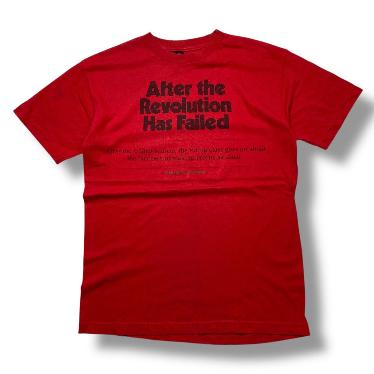 Band Tees fix delete today George L Jackson Vintage T-shirt bob dylan Size US M / EU 48-50 / 2 - 1 Thumbnail