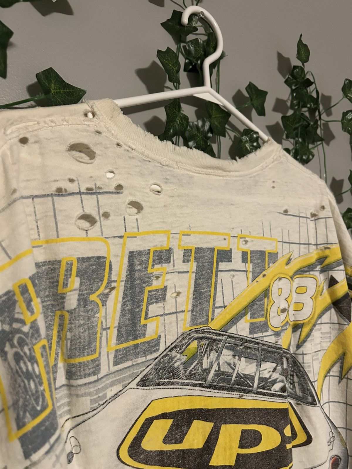 Chase Authentics Vintage Nascar AOP Dale Jarrett Distressed Graphic Tee Size US L / EU 52-54 / 3 - 8 Thumbnail