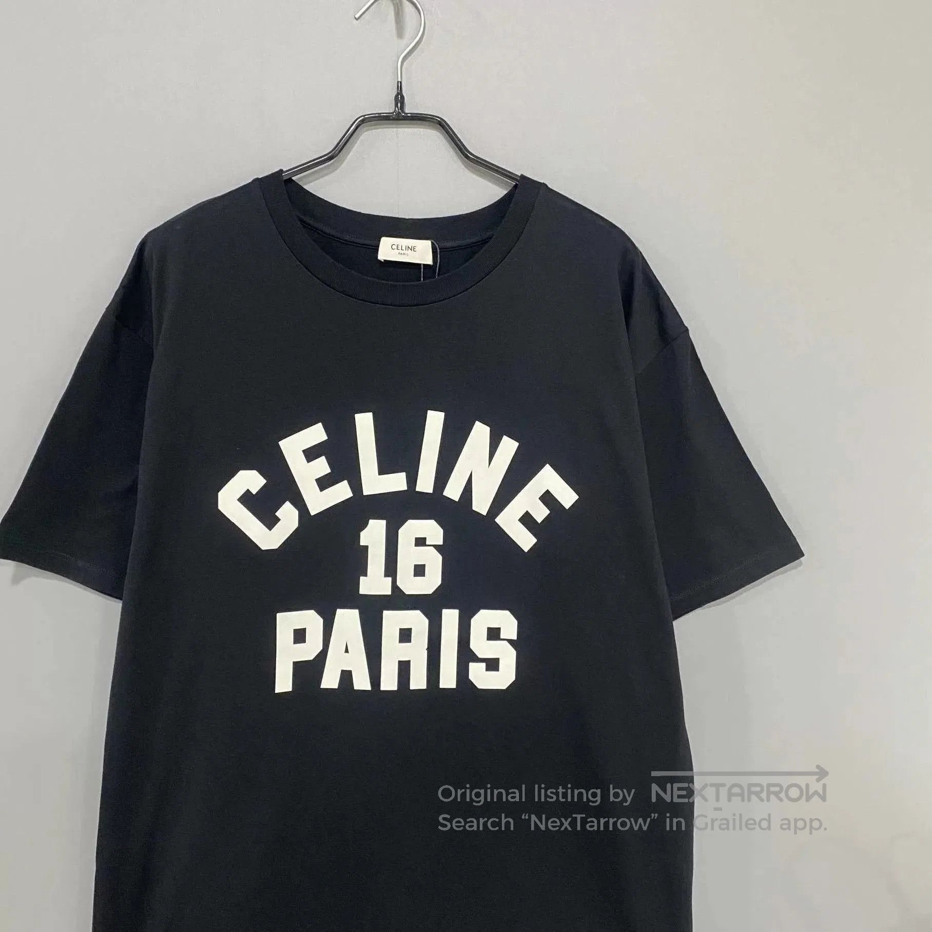 Celine 16 Paris Graphic Short Sleeve T-Shirt. Size US M / EU 48-50 / 2 - 2 Thumbnail