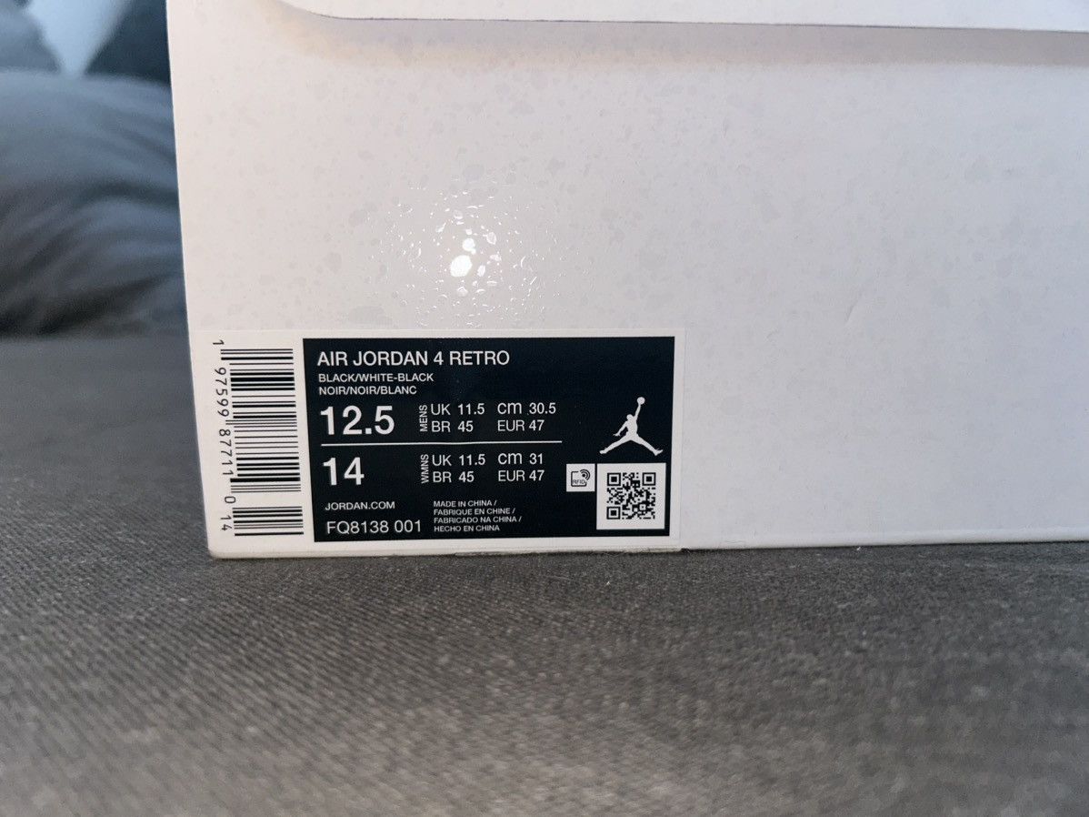 Jordan Brand Jordan 4 White Thunder Size US 12.5 / EU 45-46 - 9 Thumbnail