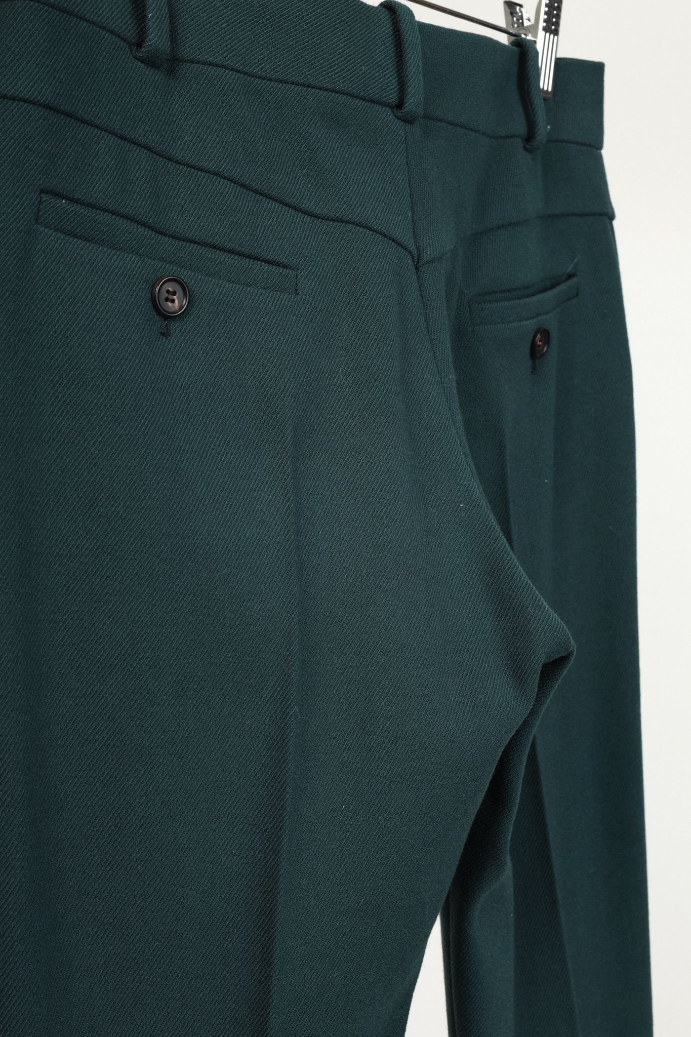 Chloe Chloe Green Wool Trouser Pants Size 30" / US 8 / IT 44 - 8 Thumbnail