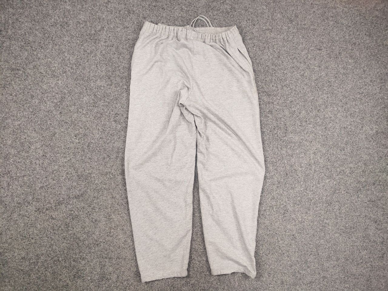Nike Vintage Nike Swoosh Gray Cotton Baggy Track Pants Y2K Style Size US 34 / EU 50 - 8 Thumbnail