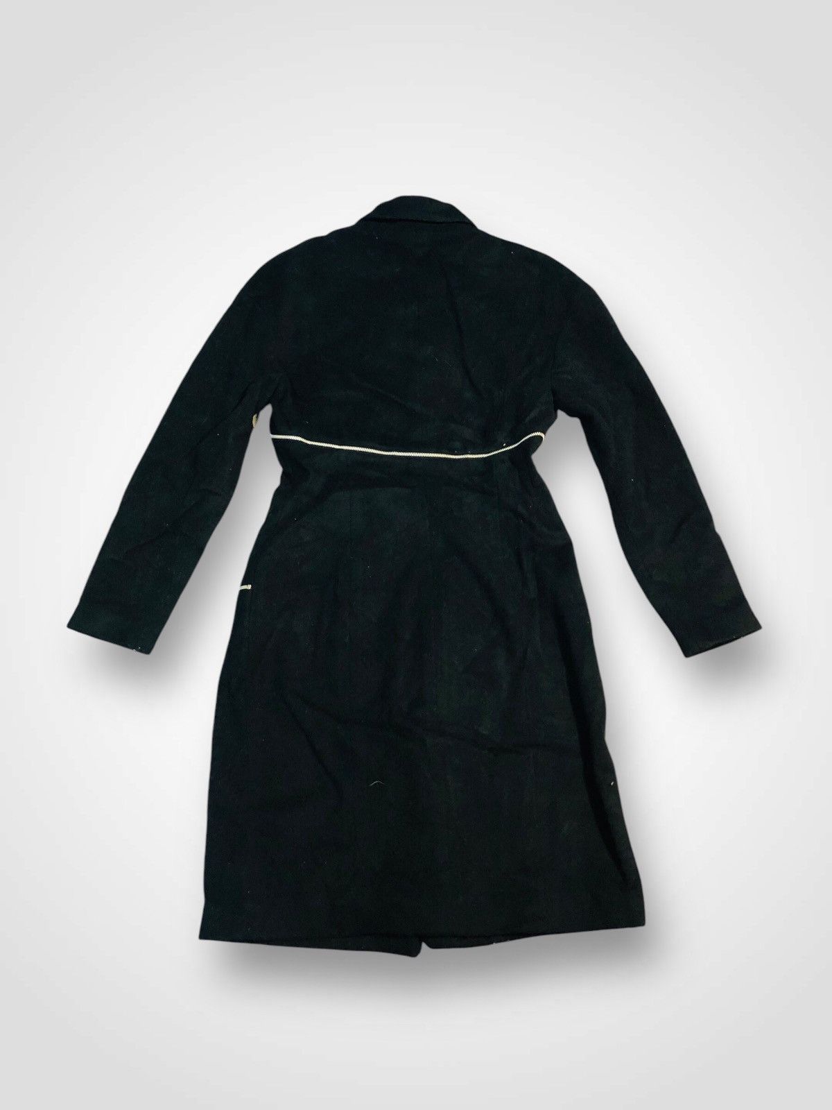 Designer × Vintage Bernard Perris Double Brested Long Jacket (25) Size S / US 4 / IT 40 - 2 Thumbnail
