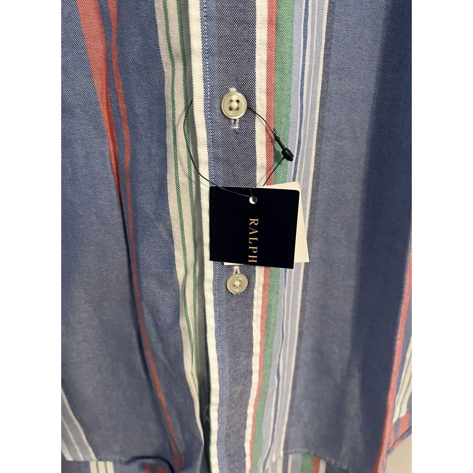 Polo Ralph Lauren Polo Ralph Lauren Classic Fit Pastel Striped L/S Button Up Shirt Men's S New Size US S / EU 44-46 / 1 - 5 Thumbnail