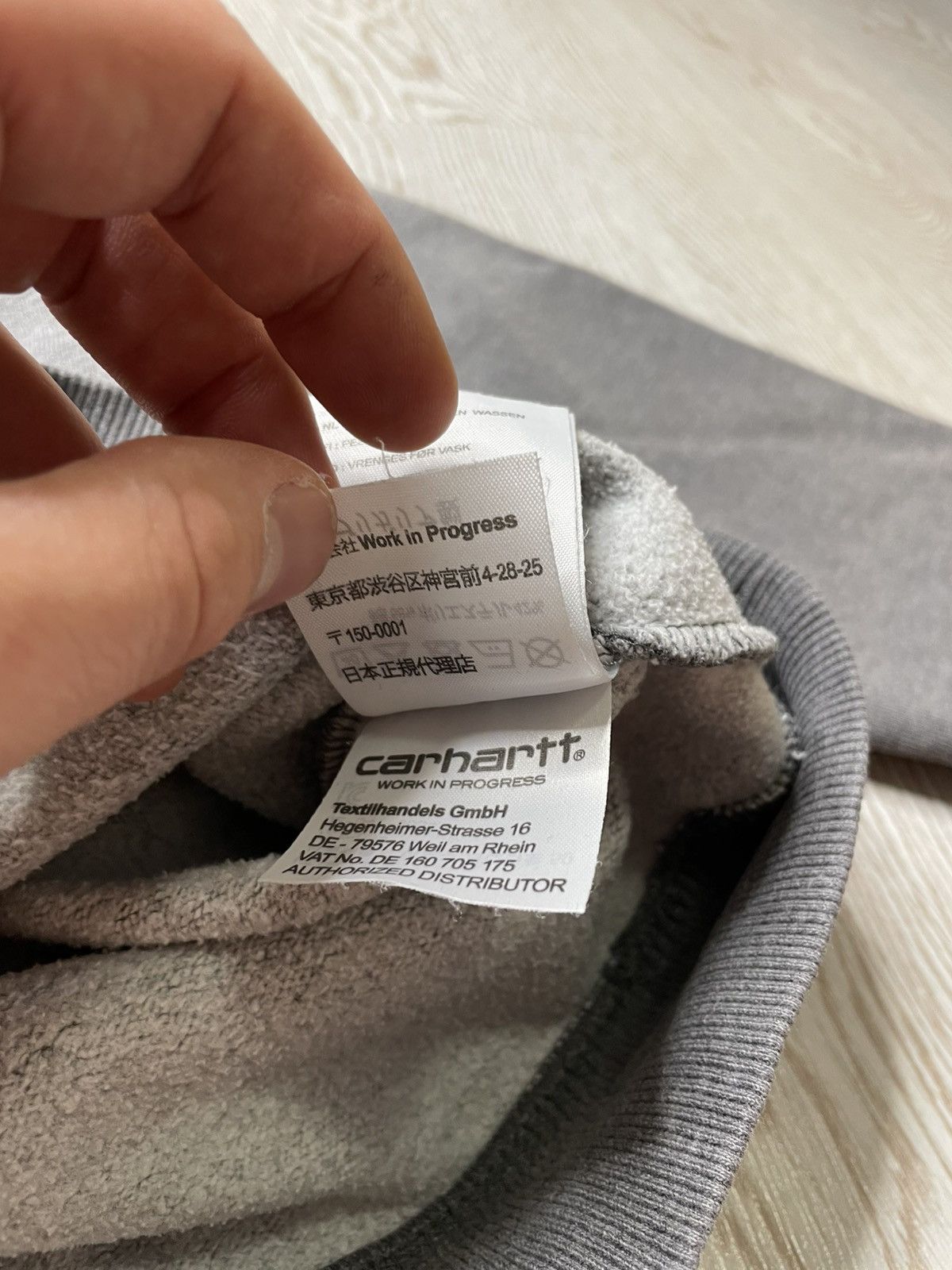 Carhartt Wip Y2K Carhartt WIP Sweatshirt Grey size M Size US M / EU 48-50 / 2 - 15 Thumbnail