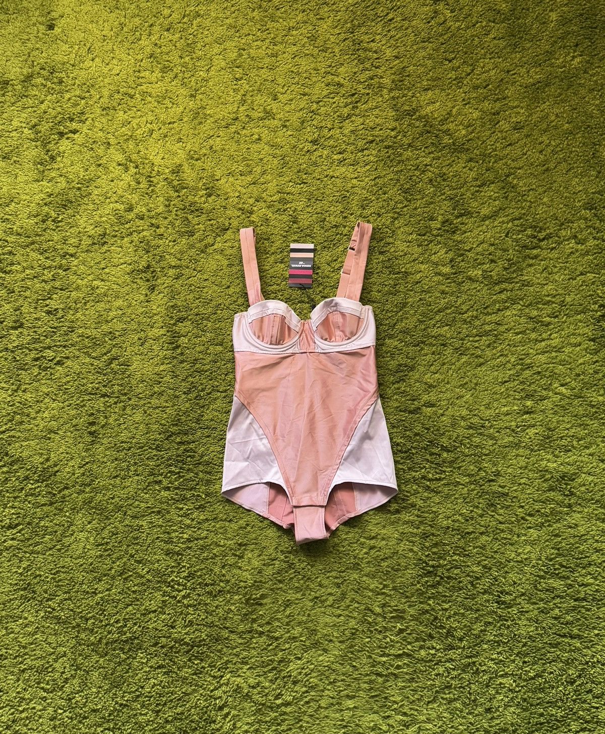 Designer × Sonia Rykiel Sonia Rykiel x H&M avant garde corset bodysuit NWT Size XS / US 0-2 / IT 36-38 - 1 Thumbnail