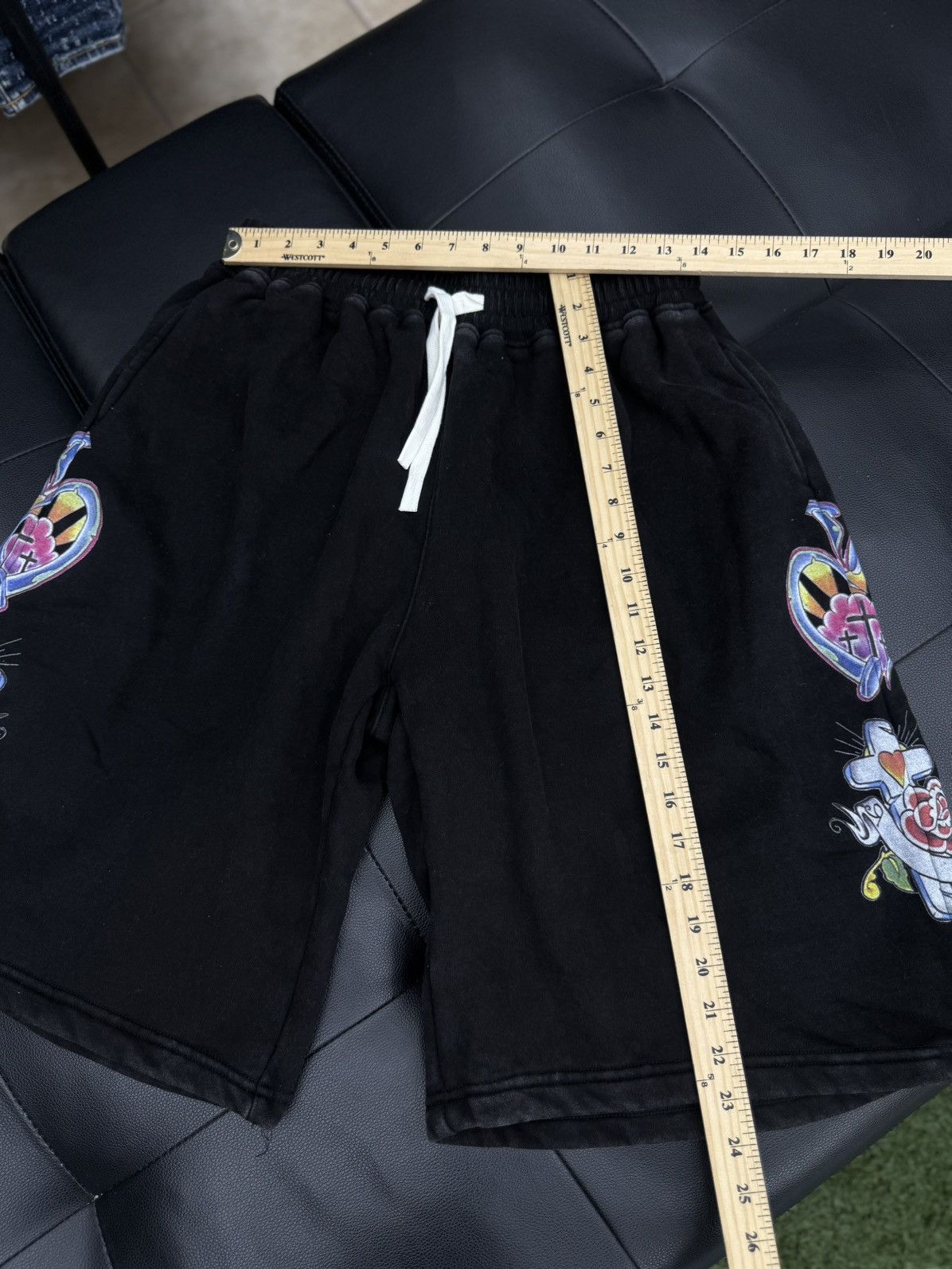 Other We Are Righteous Black Cotton Shorts Size XS (NEW) Size US 36 / EU 52 - 6 Thumbnail