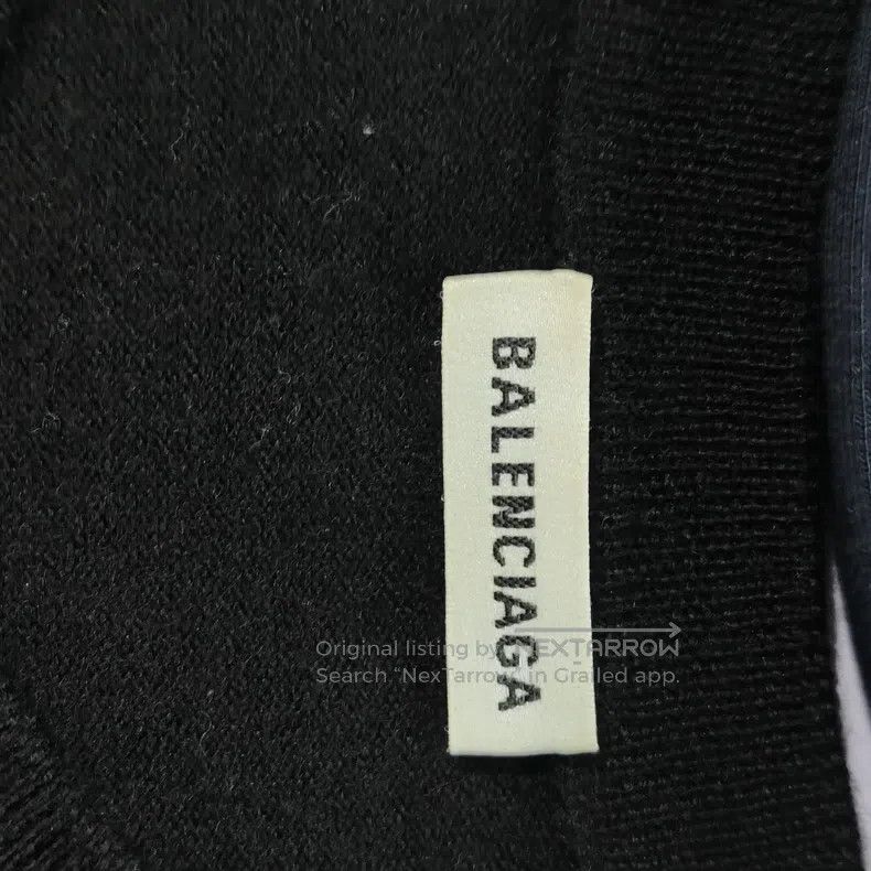 Balenciaga Balenciaga Wool Knit Sweater Size US S / EU 44-46 / 1 - 4 Thumbnail