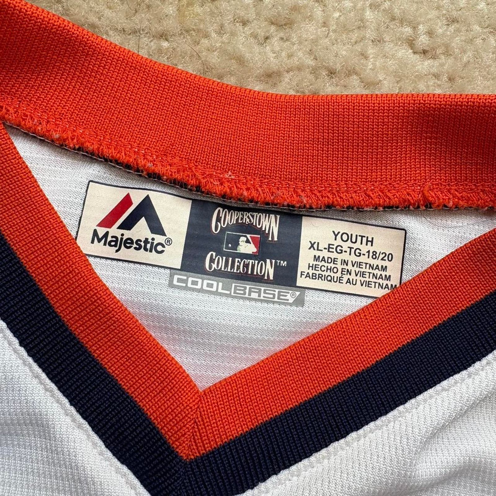 & Other Stories Red/Yellow Ryan 20 Houston Astros Majestic MLB Jersey Size US M / EU 48-50 / 2 - 4 Thumbnail