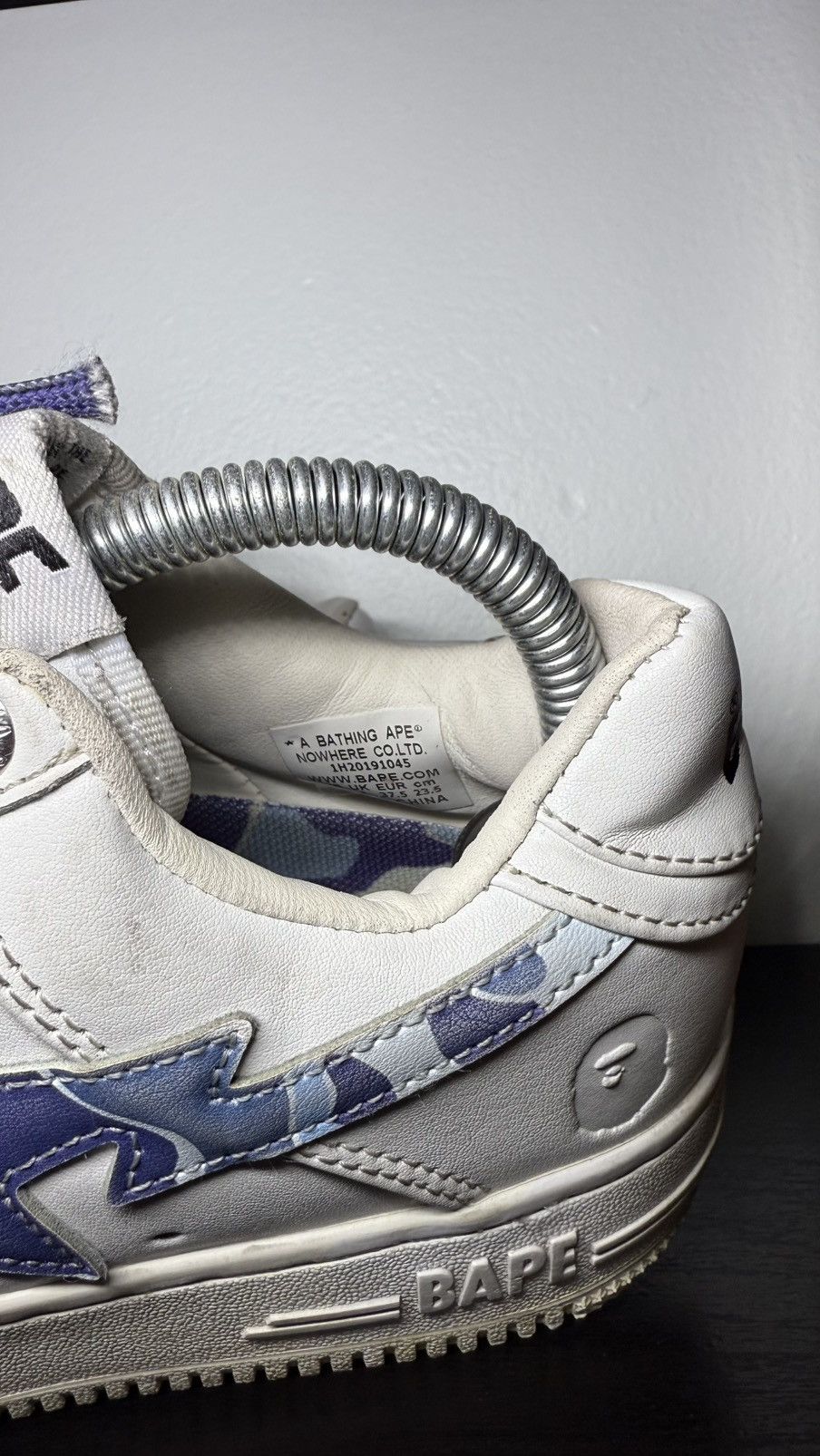Bape Vintage Women’s A Bathing Ape Bapestas ABC Camo Shoes Size US 6.5 / IT 36.5 - 8 Thumbnail