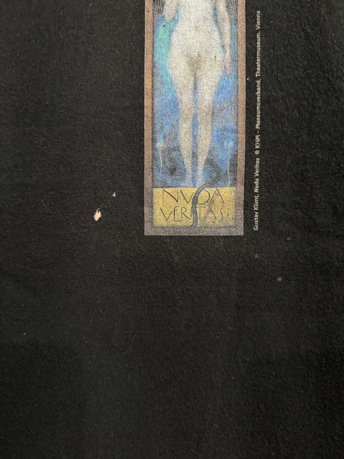 Vintage Vintage Gustav Kiimt Nuda Veritas Museum Art Japan Faded Tee Size US M / EU 48-50 / 2 - 5 Thumbnail