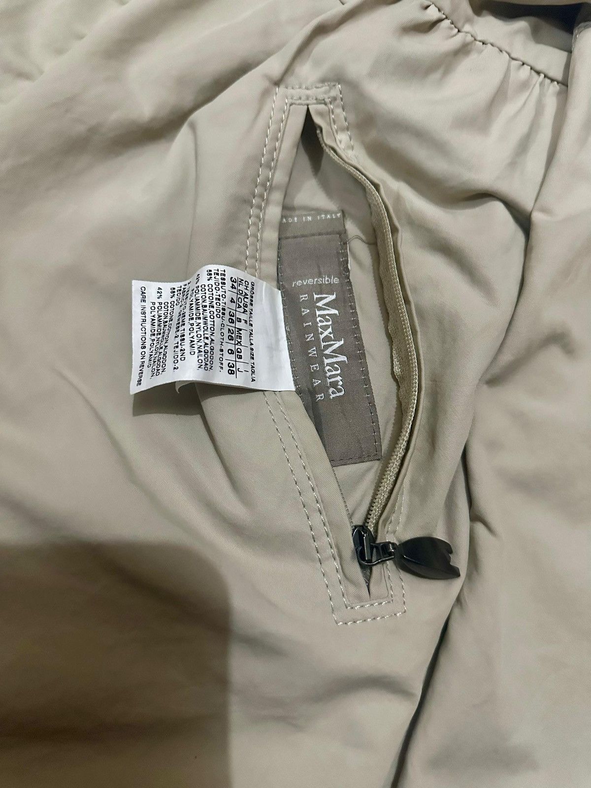 Max Mara MaxMara Rainwear Reversible Size M / US 6-8 / IT 42-44 - 7 Thumbnail