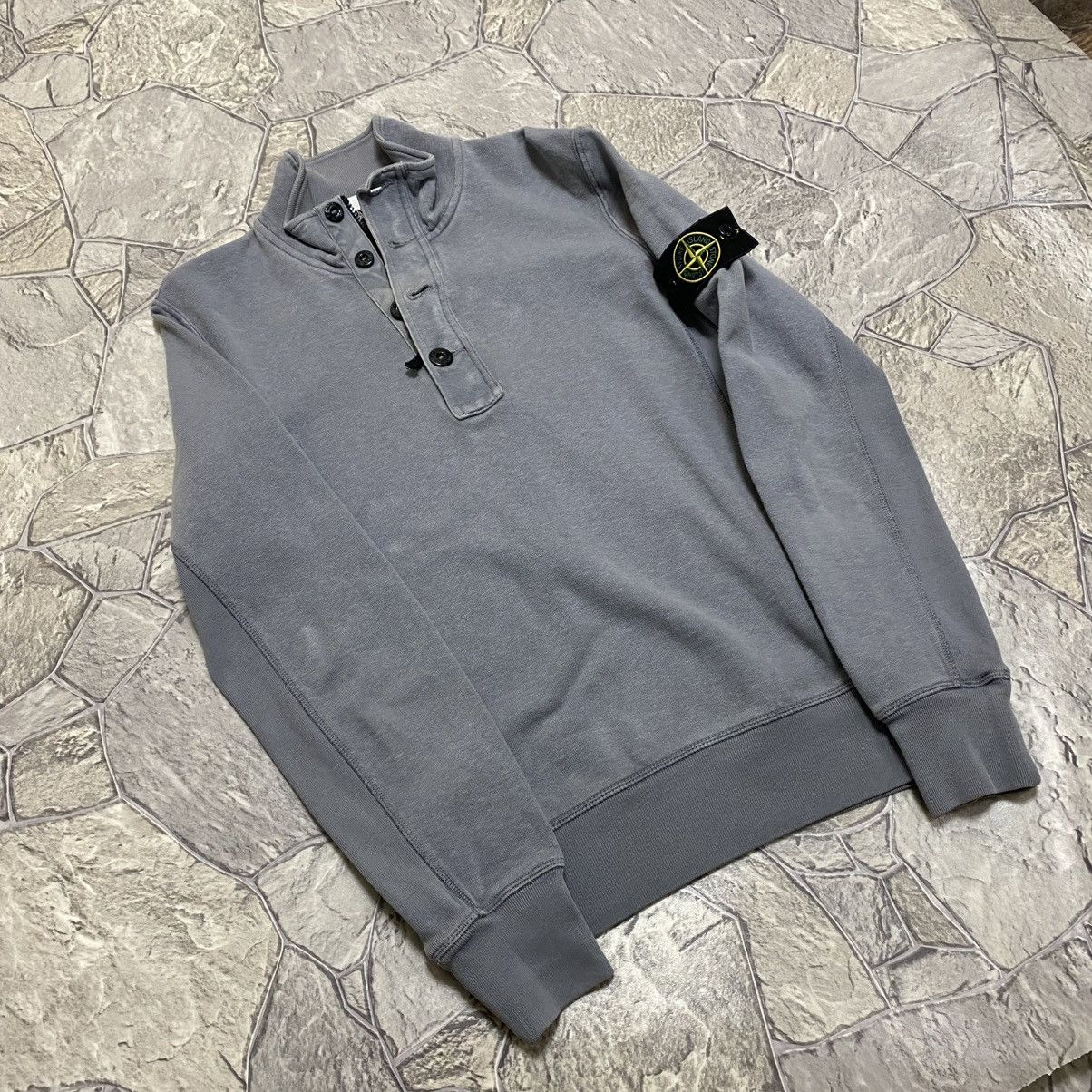Stone Island Stone Island 1/3 Zip Navy jumper S Size US S / EU 44-46 / 1 - 3 Thumbnail