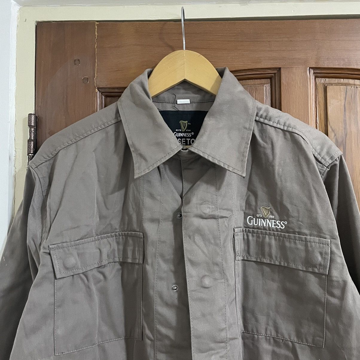 Other Guinness Raw Secret Bottom Multi-pockets Shirt Size US L / EU 52-54 / 3 - 2 Thumbnail