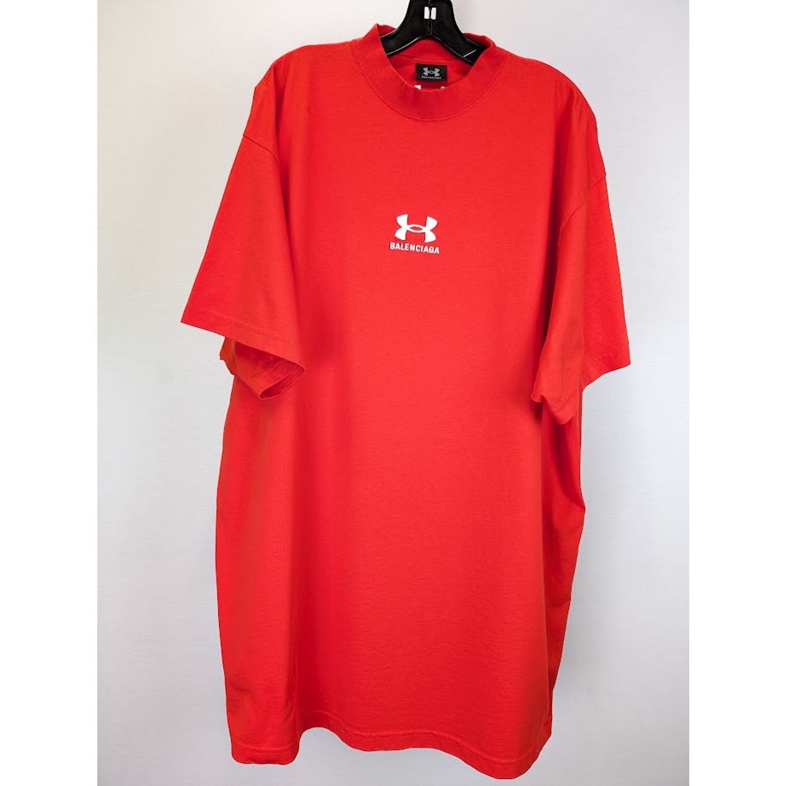 Balenciaga × Under Armour o1rshd1 Q:3 / T-Shirt Vintage Jersey in Red/White Size US S / EU 44-46 / 1 - 2 Thumbnail