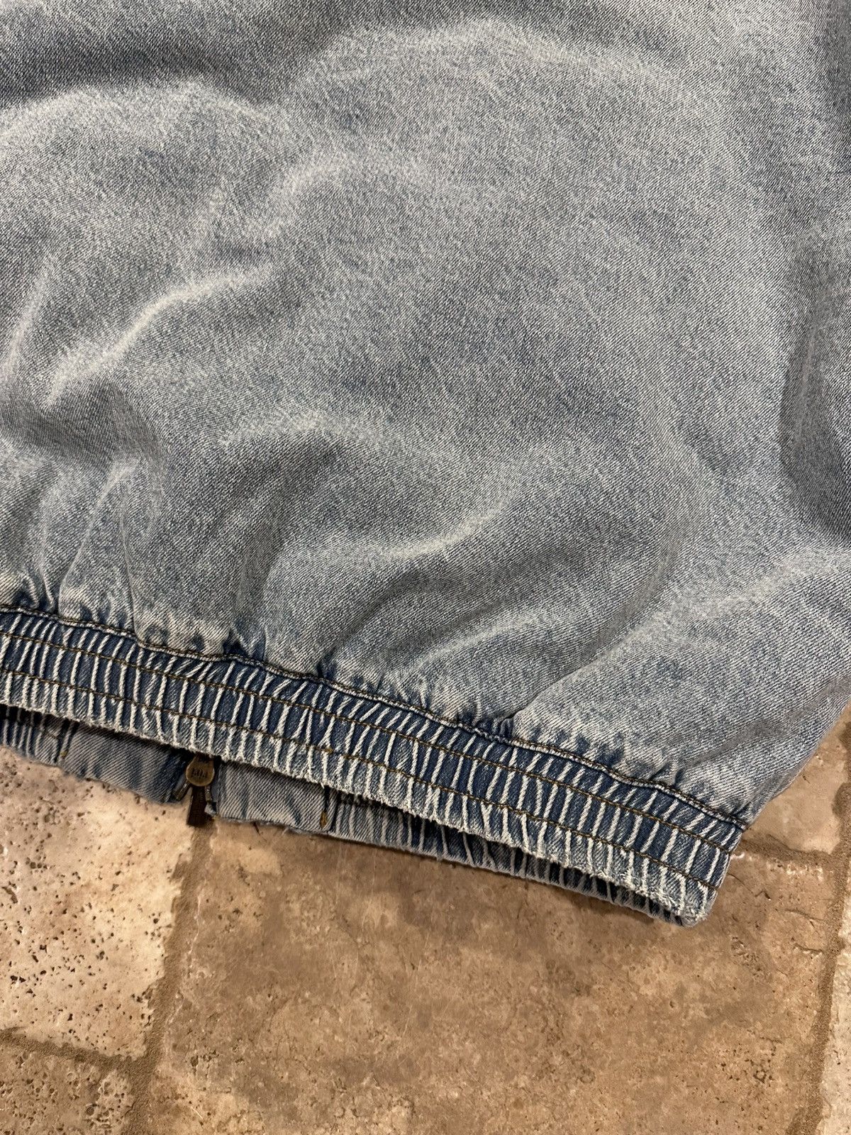 Miu Miu Miu Miu FW24 Corduroy Collar Light Wash Denim Jacket Size US L / EU 52-54 / 3 - 15 Thumbnail