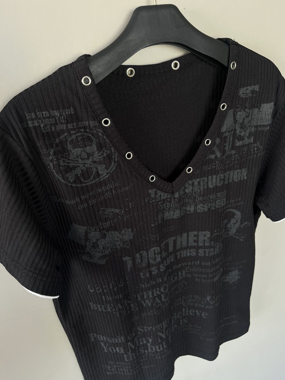 If Six Was Nine JAPANESE BRAND POEM SKULL STUDDED SEDITIONARIES PUNK STYLE Size US M / EU 48-50 / 2 - 3 Thumbnail