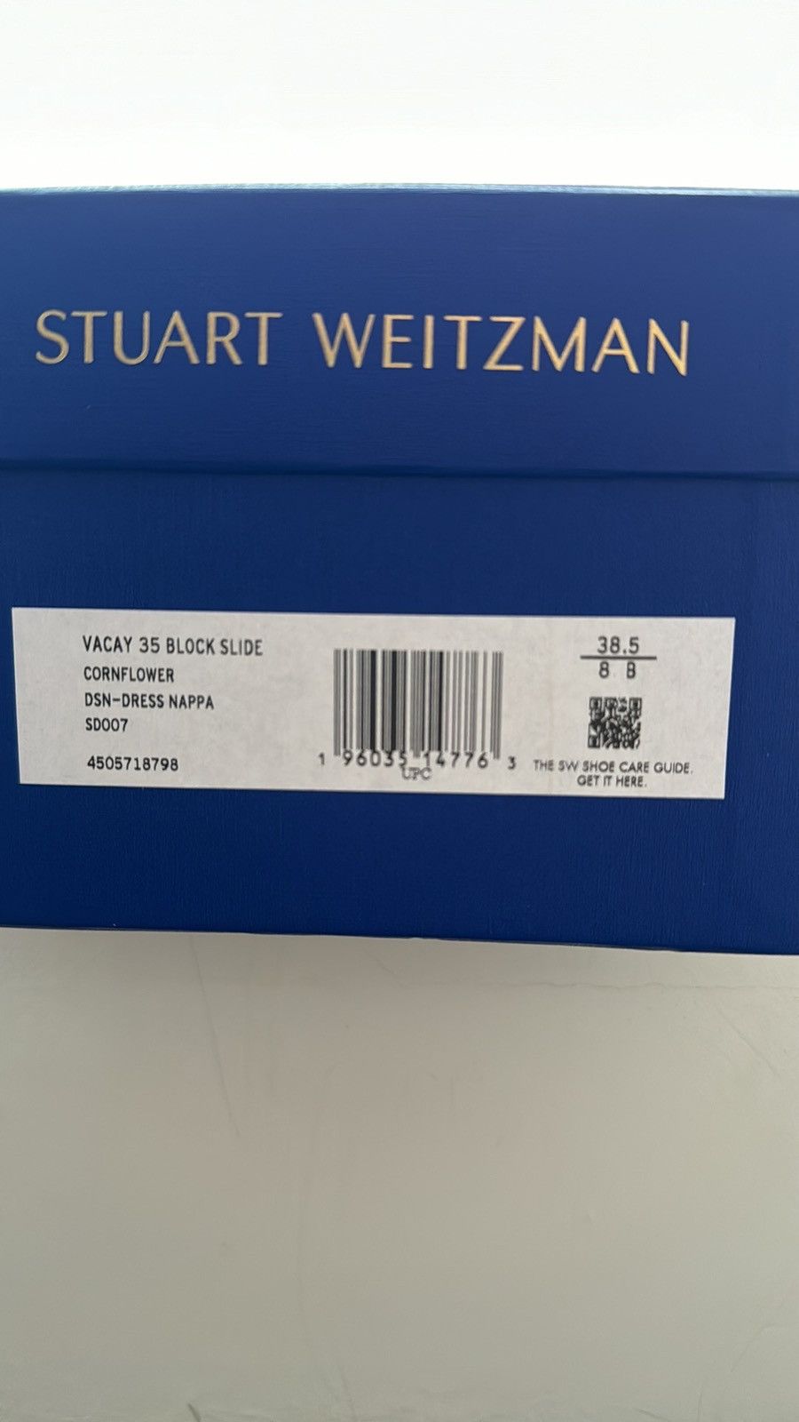 Stuart Weitzman Stuart Weitzman Vacay Block Slide Size US 8 / IT 38 - 8 Thumbnail