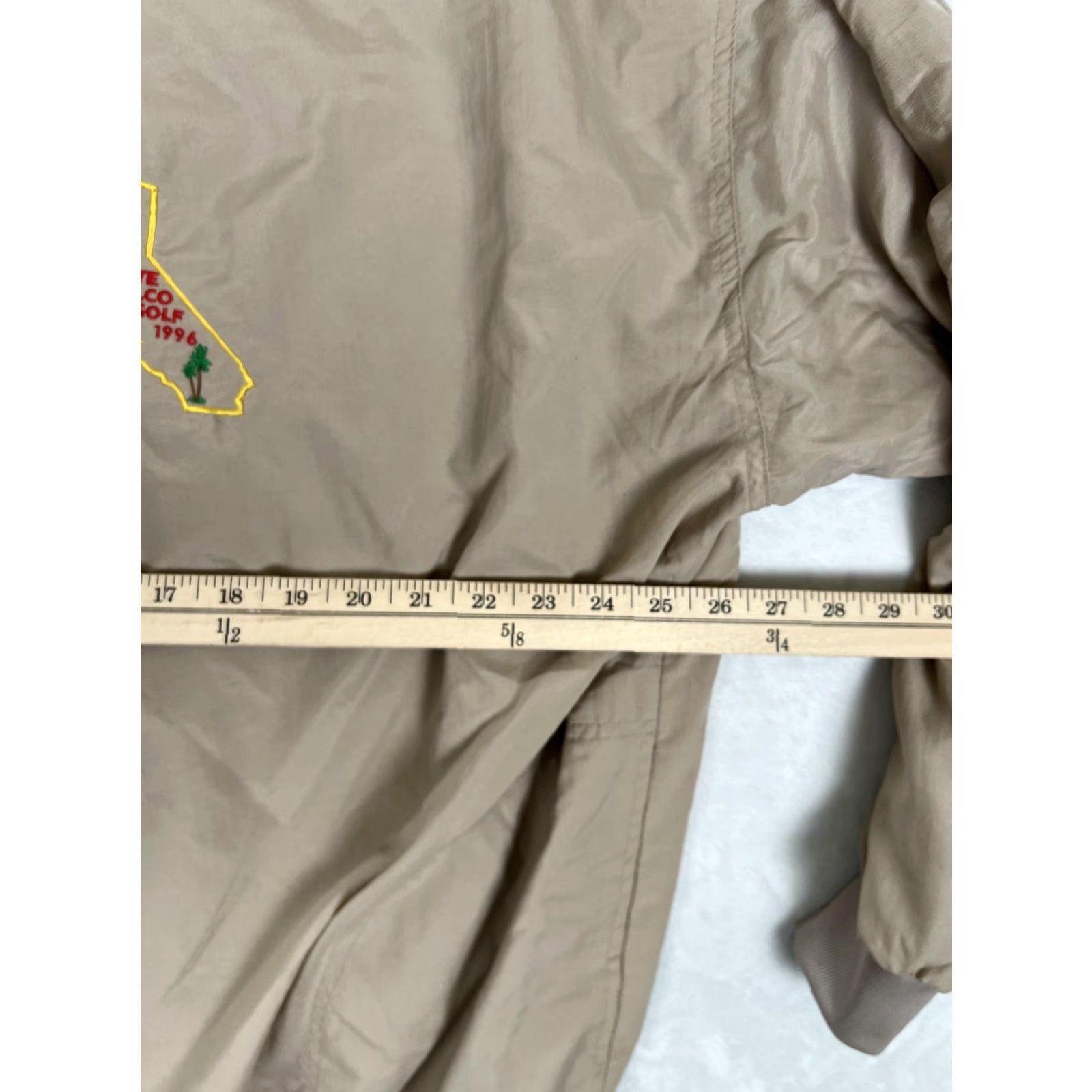 Vintage VINTAGE Winner Mate Golf Beige Pullover Windbreaker Jacket XL Mens California State Telco 1996 Size US XL / EU 56 / 4 - 6 Thumbnail