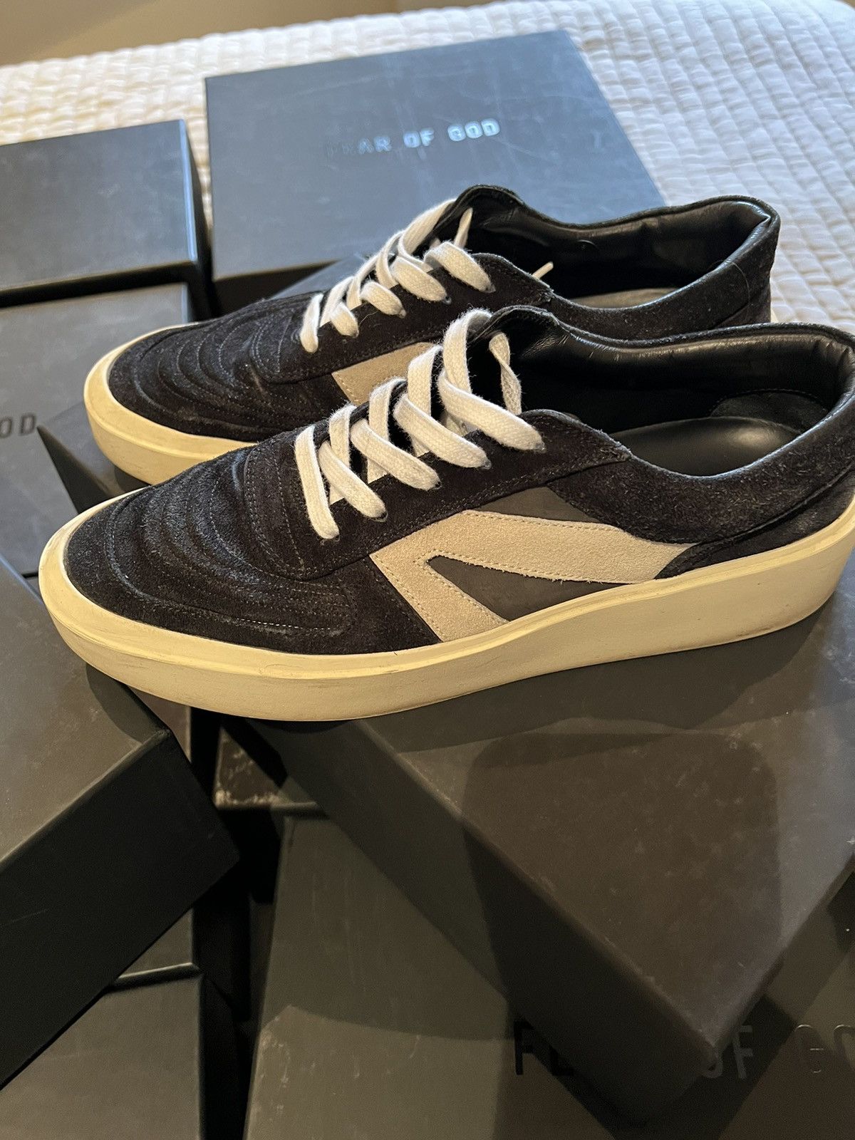 image of Fear x Fear Of God Skate Low Black Sz41 Shoes, Men's (Size 8)