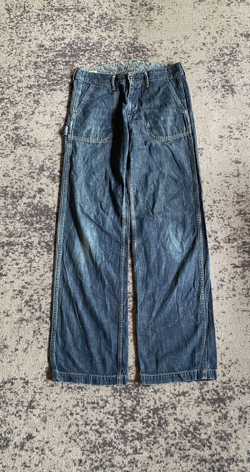 Hysteric Glamour × If Six Was Nine × Japanese Brand Dmg japan carpenter baggy jeans Size US 30 / EU 46 - 2 Thumbnail