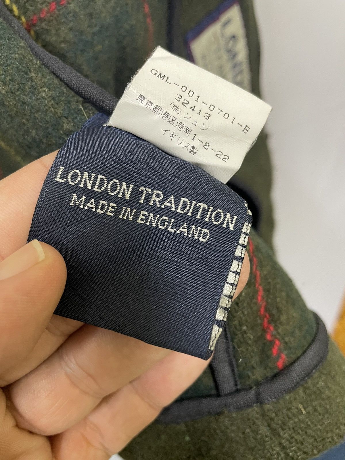 Other × Other UK LONDON TRADITION MADE IN ENGLAND WOOL HOODED JACKET Size US XXS / EU 40 - 12 Thumbnail