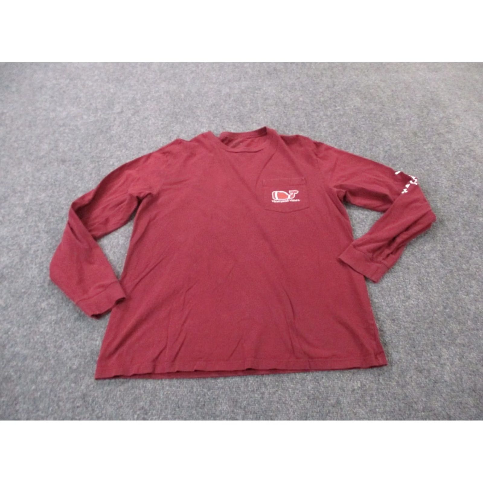 Vineyard Vines Vineyard Vines Shirt Men M Red Logo Iroquois Football Casual Preppy College Size US M / EU 48-50 / 2 - 2 Thumbnail