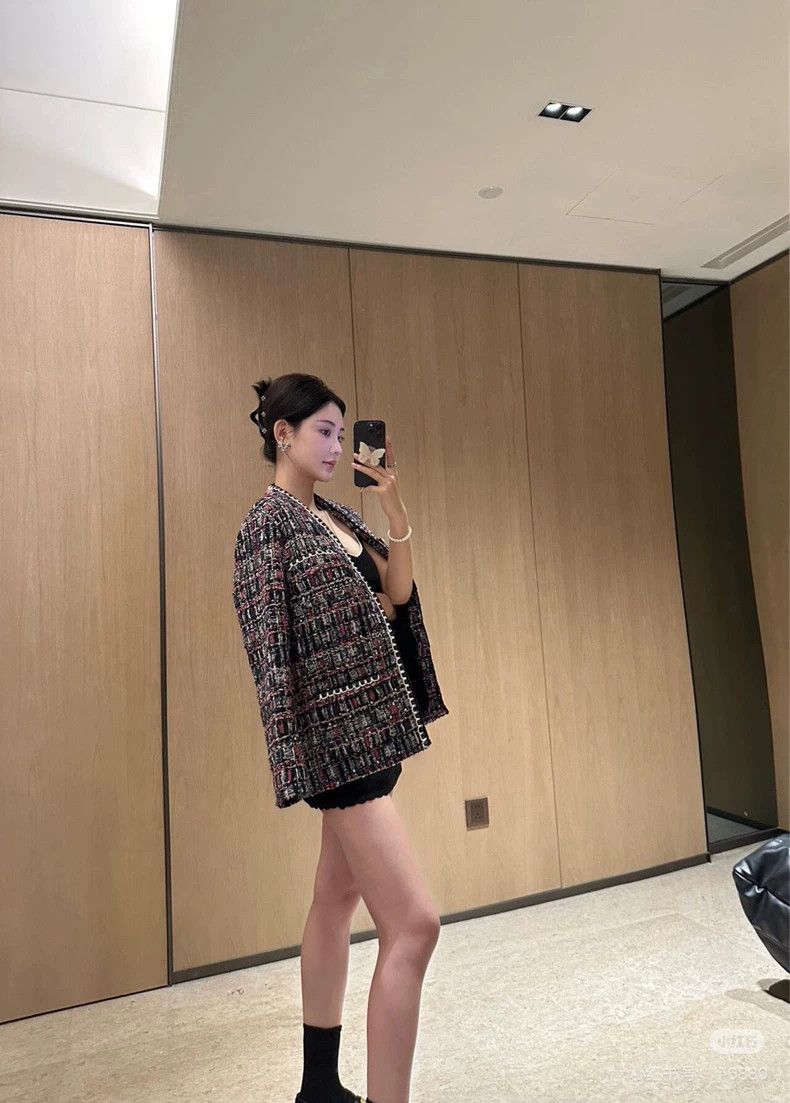Chanel Chanel 24a Manchester tweed glazed jacket 2504-Nextarrow Size XXS / US 00 / IT 34 - 6 Thumbnail