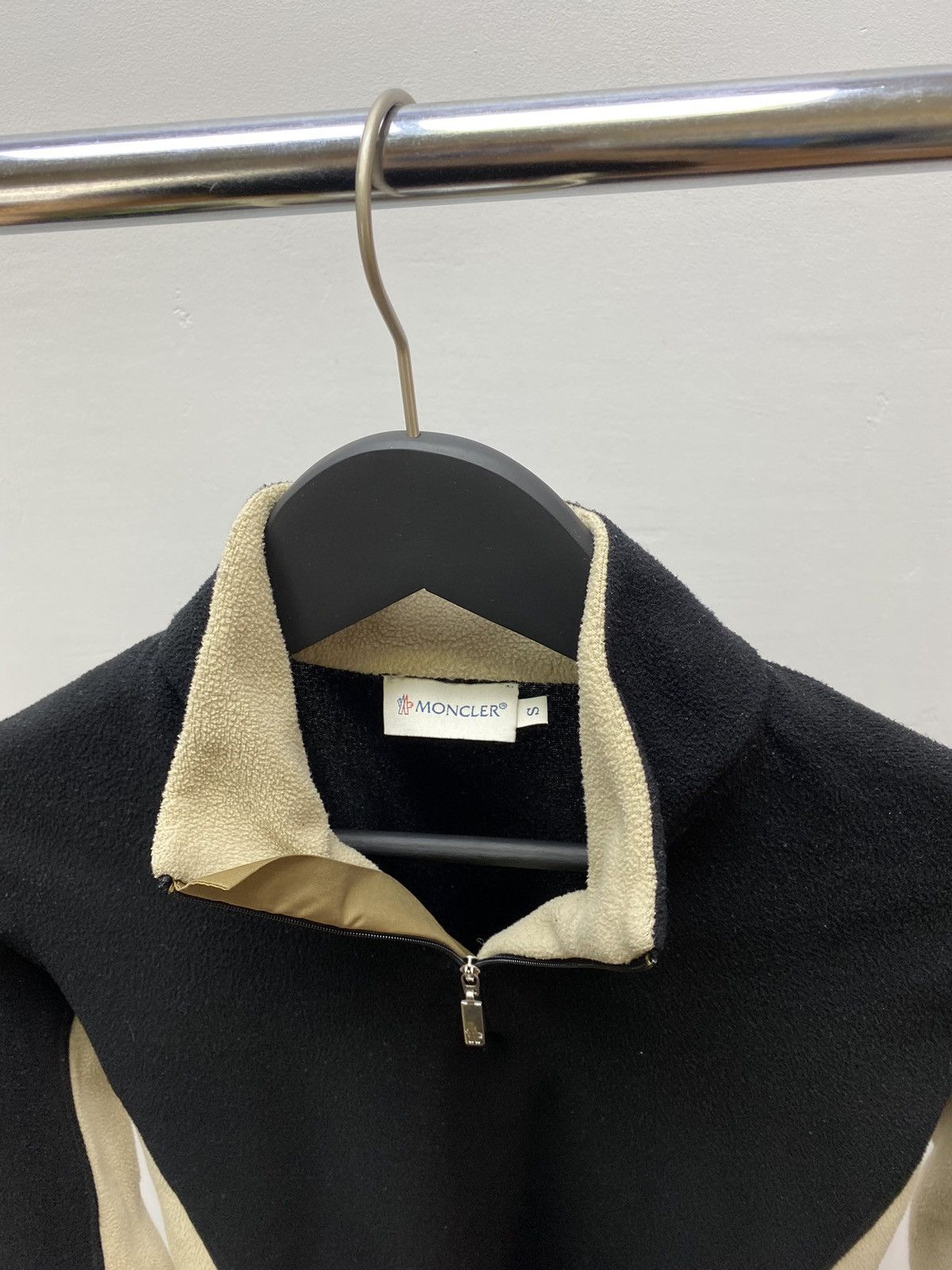 Moncler Moncler Women’s Black Ski Micro Fleece 1/4 Zip Pullover Size S / US 4 / IT 40 - 11 Thumbnail