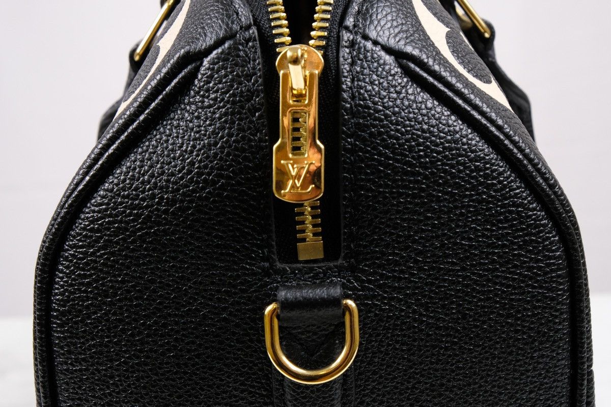 Louis Vuitton LV Speedy Bandouliere Bag Bicolor Monogram Empreinte Size ONE SIZE - 7 Thumbnail