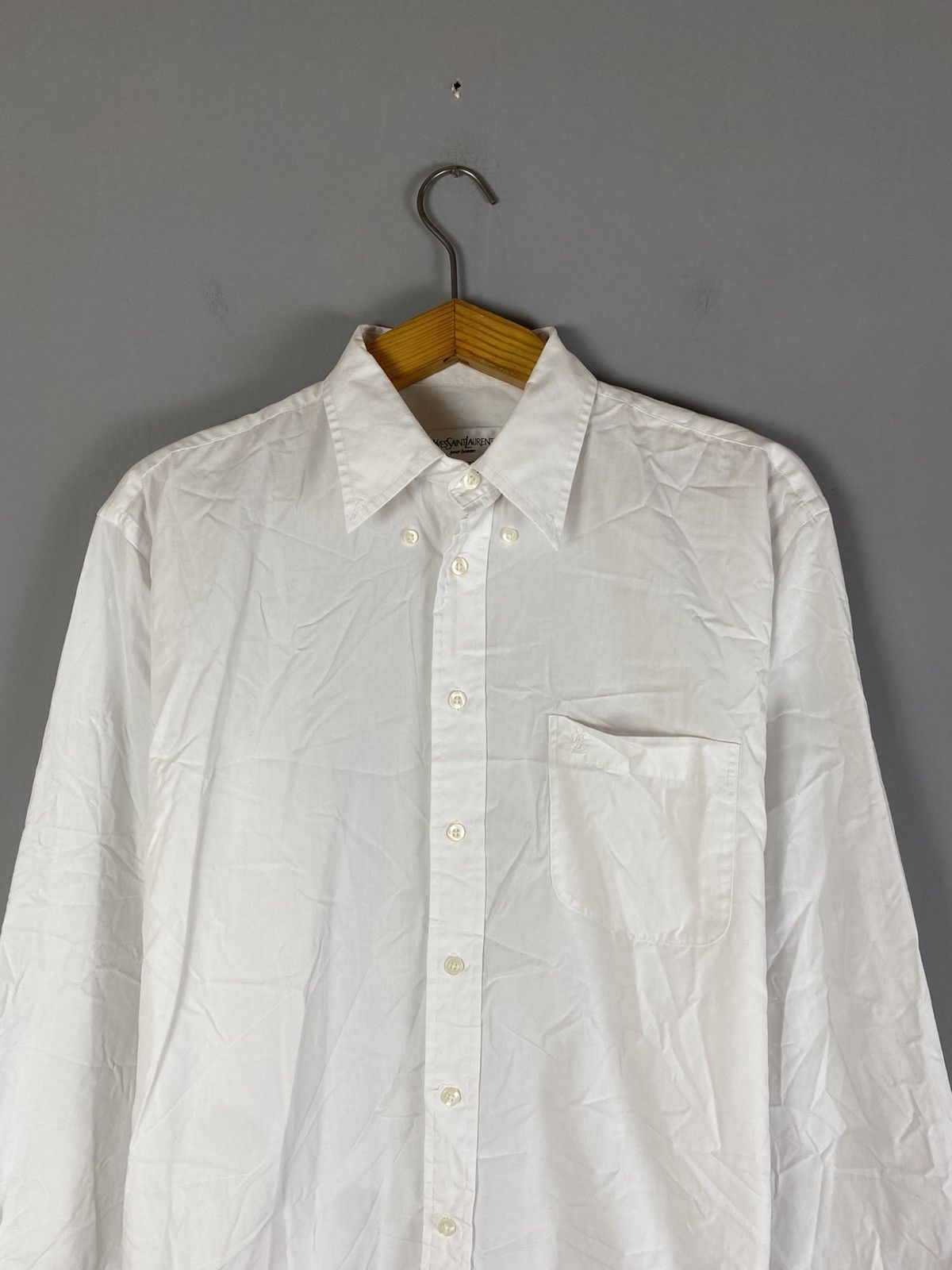 Yves Saint Laurent Vintage Yves Saint Laurent shirt Size US L / EU 52-54 / 3 - 2 Thumbnail