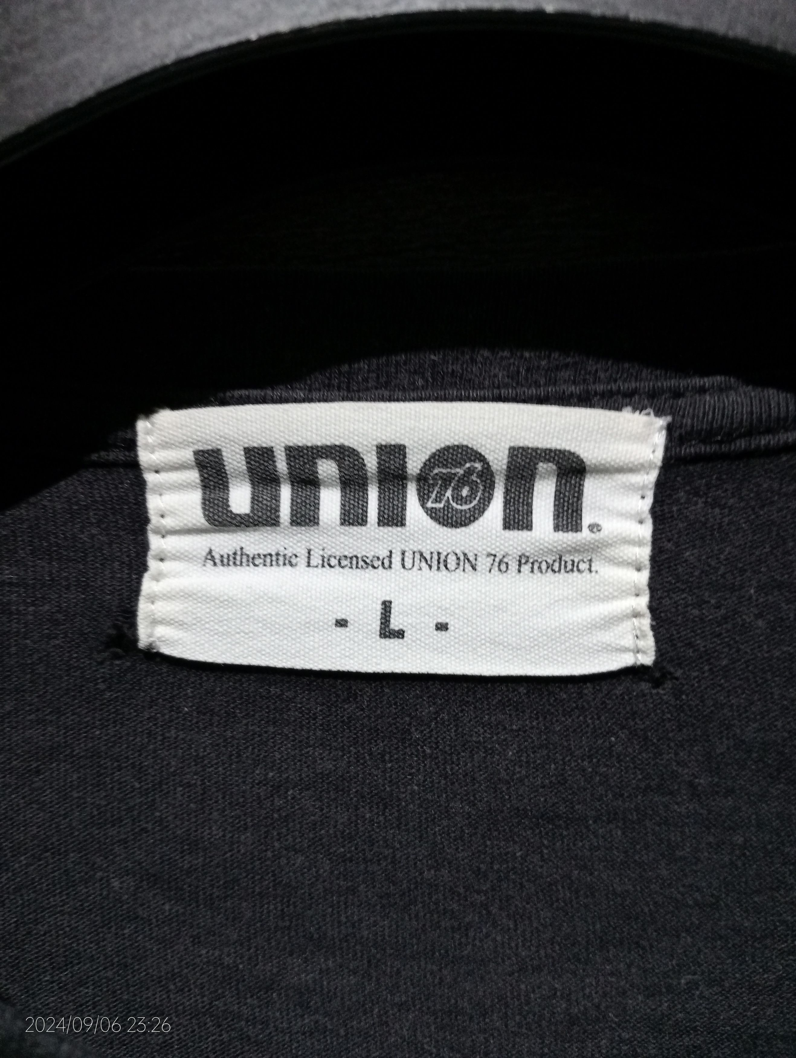 Japanese Brand Vintage Union 76 Embroidery Long Sleeve Tshirt Size US L / EU 52-54 / 3 - 2 Thumbnail