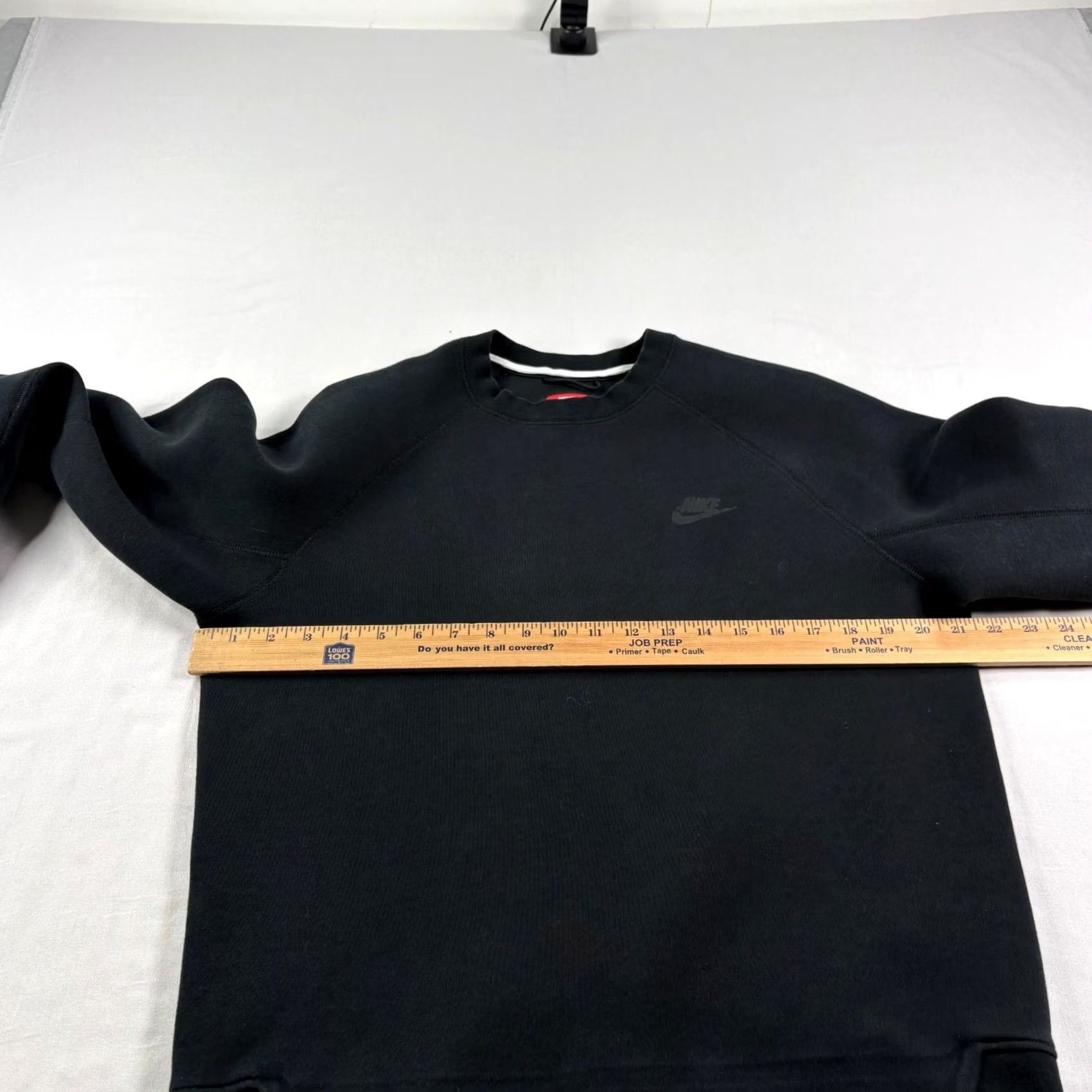 Nike Nike Tech Fleece Sweatshirt Mens M Black Crew Neck Pullover Athleisure Sweatshirt Size US M / EU 48-50 / 2 - 4 Thumbnail