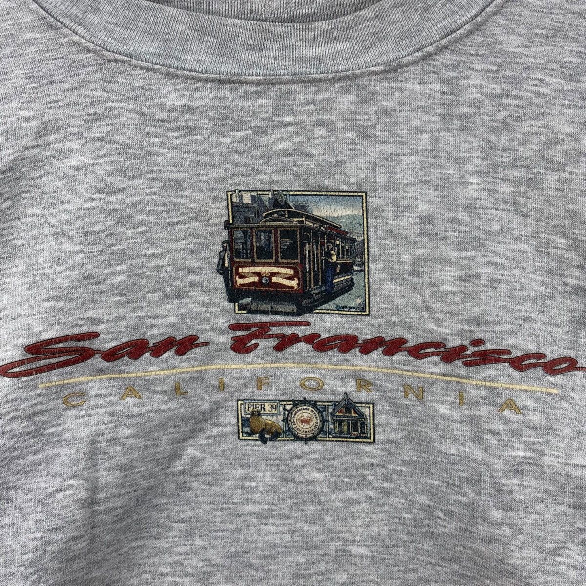 Vintage Vintage SAN FRANCISCO CALIFORNIA Usa Made in Usa Sweatshirt Size US L / EU 52-54 / 3 - 3 Thumbnail