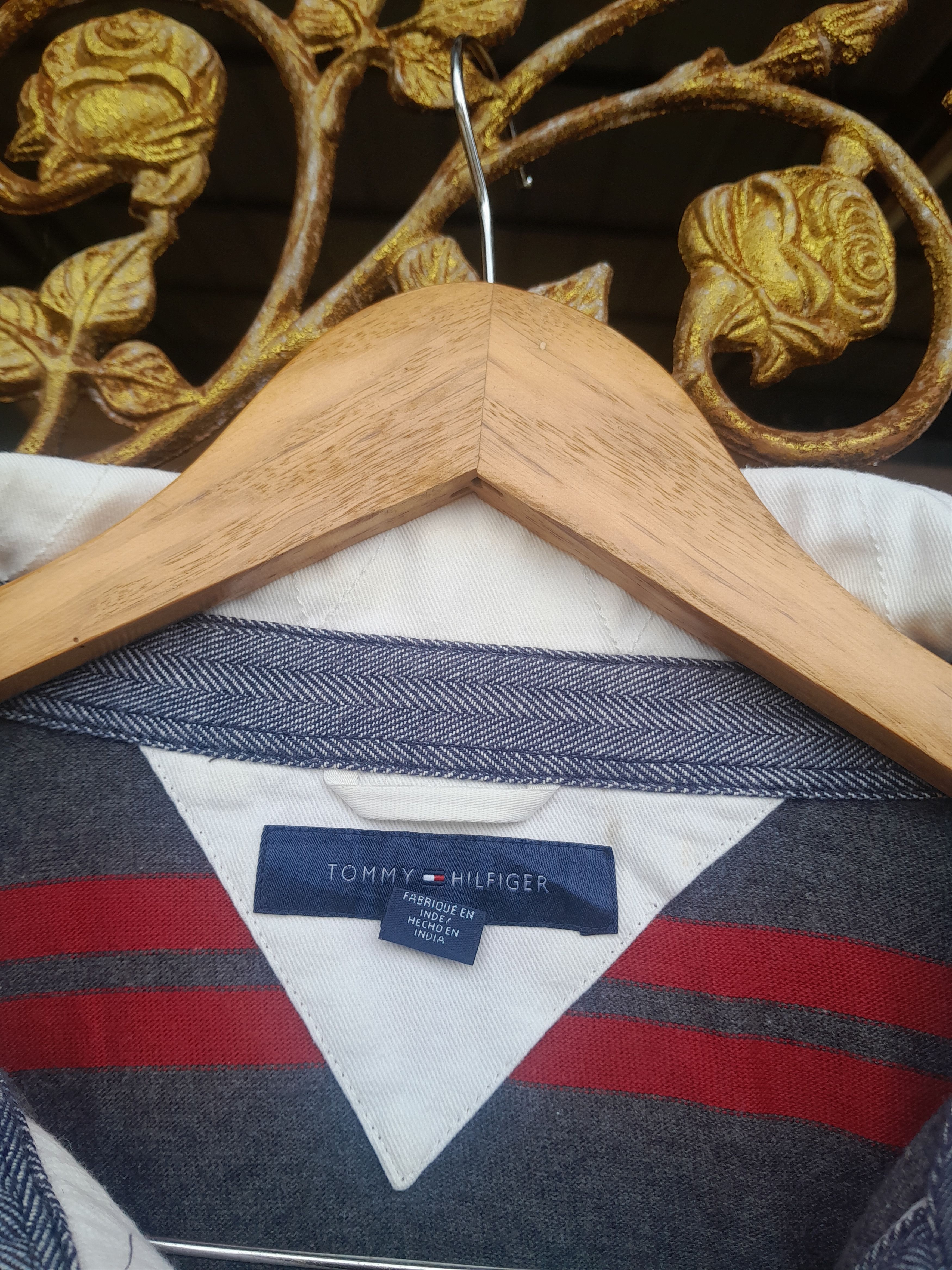 Tommy Hilfiger ❤FINAL DROP🔴 TOMMY HILFIGER POLO COLLAR Size US L / EU 52-54 / 3 - 7 Thumbnail